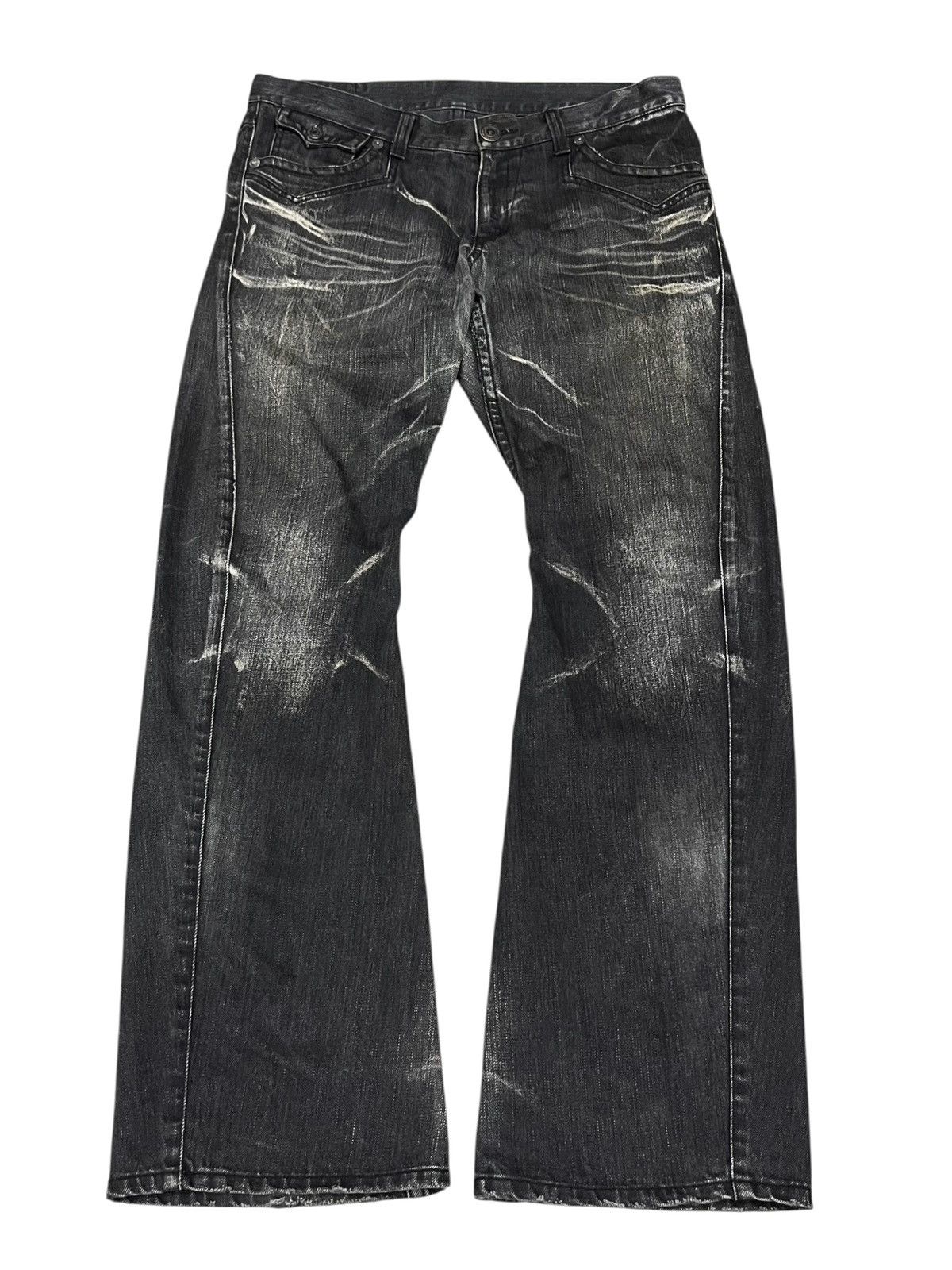 BIGI Vintage Archive Rattle Trap Bigi Mudmax Whisker Punk Flare Size US 34 / EU 50 - 1 Thumbnail