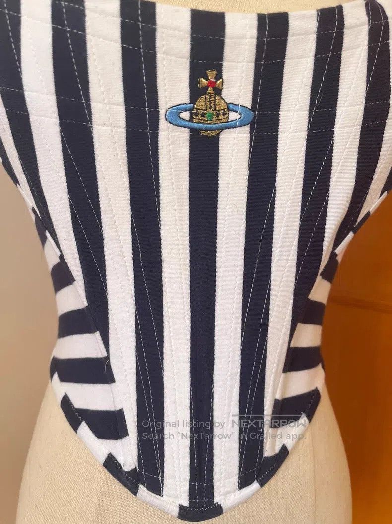 Vivienne Westwood Vivienne Westwood Striped Bra Size M / US 6-8 / IT 42-44 - 2 Thumbnail