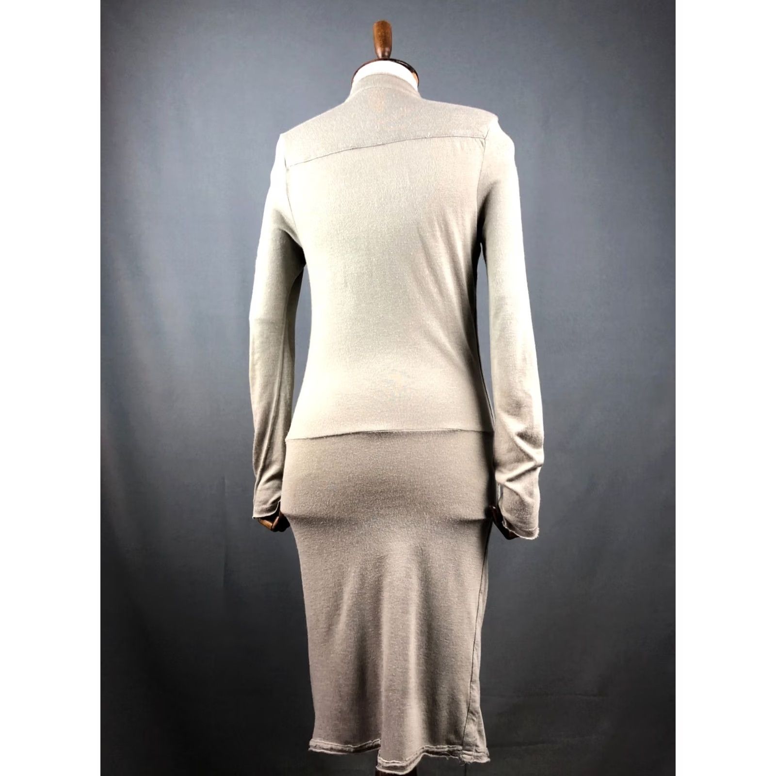Zadig & Voltaire Zadig & Voltaire Dress Wool Gray Women Size 2 Size XS / US 0-2 / IT 36-38 - 3 Thumbnail