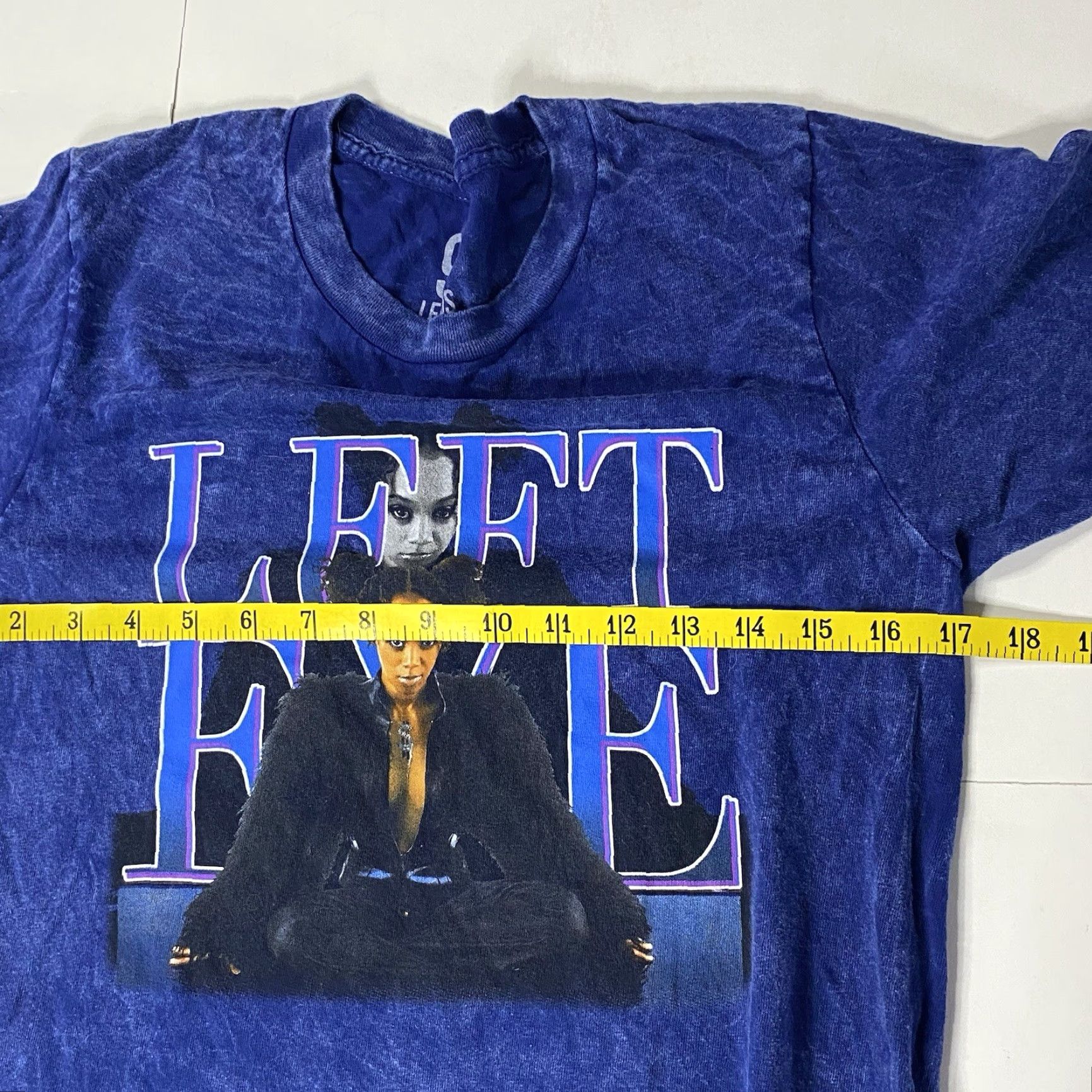 Vintage VINTAGE 90’s Legends Lisa Left Eye Lopes Tie Dyed T Shirt AOP Purple Small S Unisex Adults Tie Dyed 90s Summer Womens Size S / US 4 / IT 40 - 5 Thumbnail