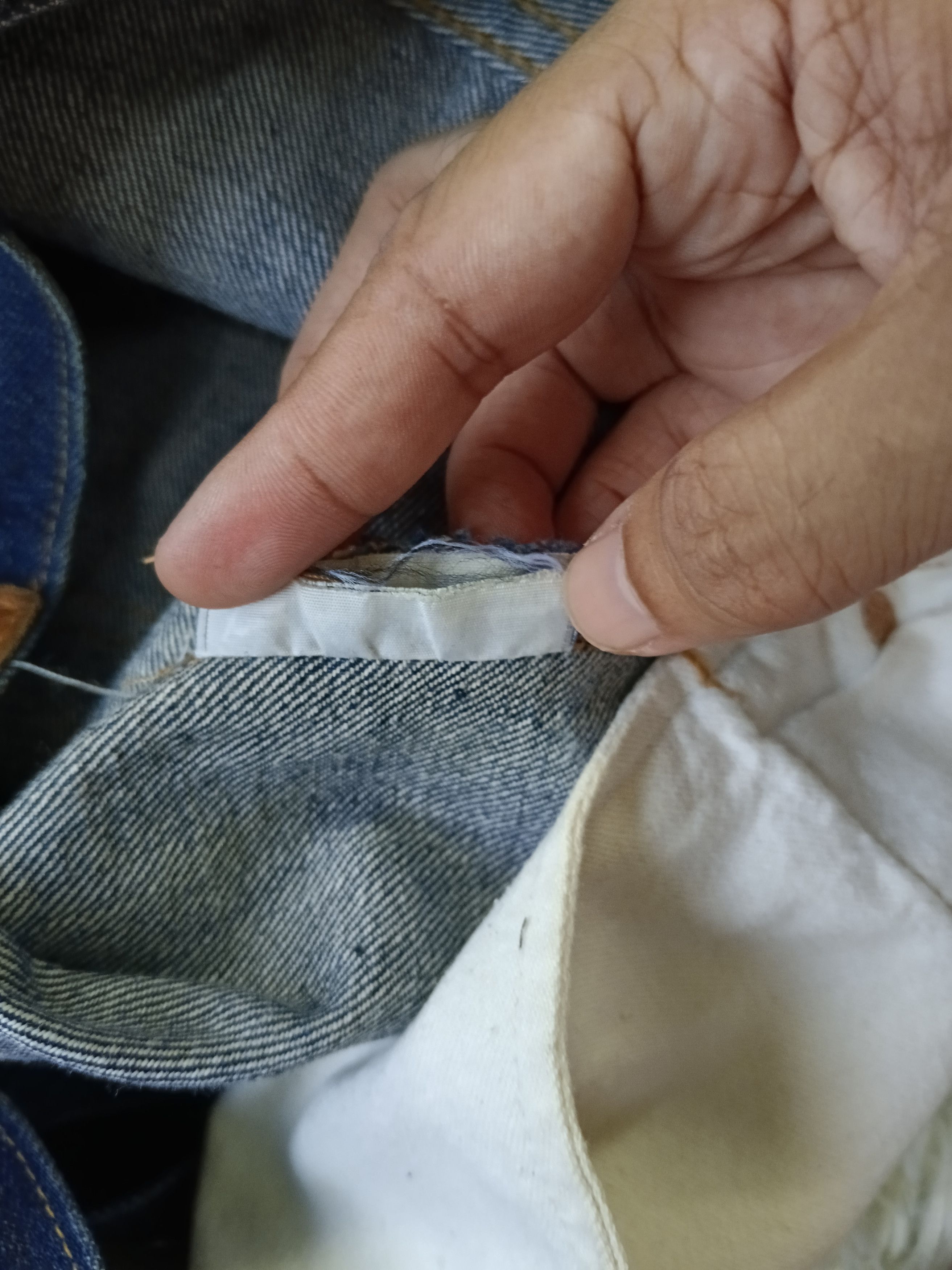 LVC × Levi's Vintage Clothing VINTAGE 90s LEVIS BIG E 201XX REPRODUCTION 1937 Size US 31 - 16 Thumbnail