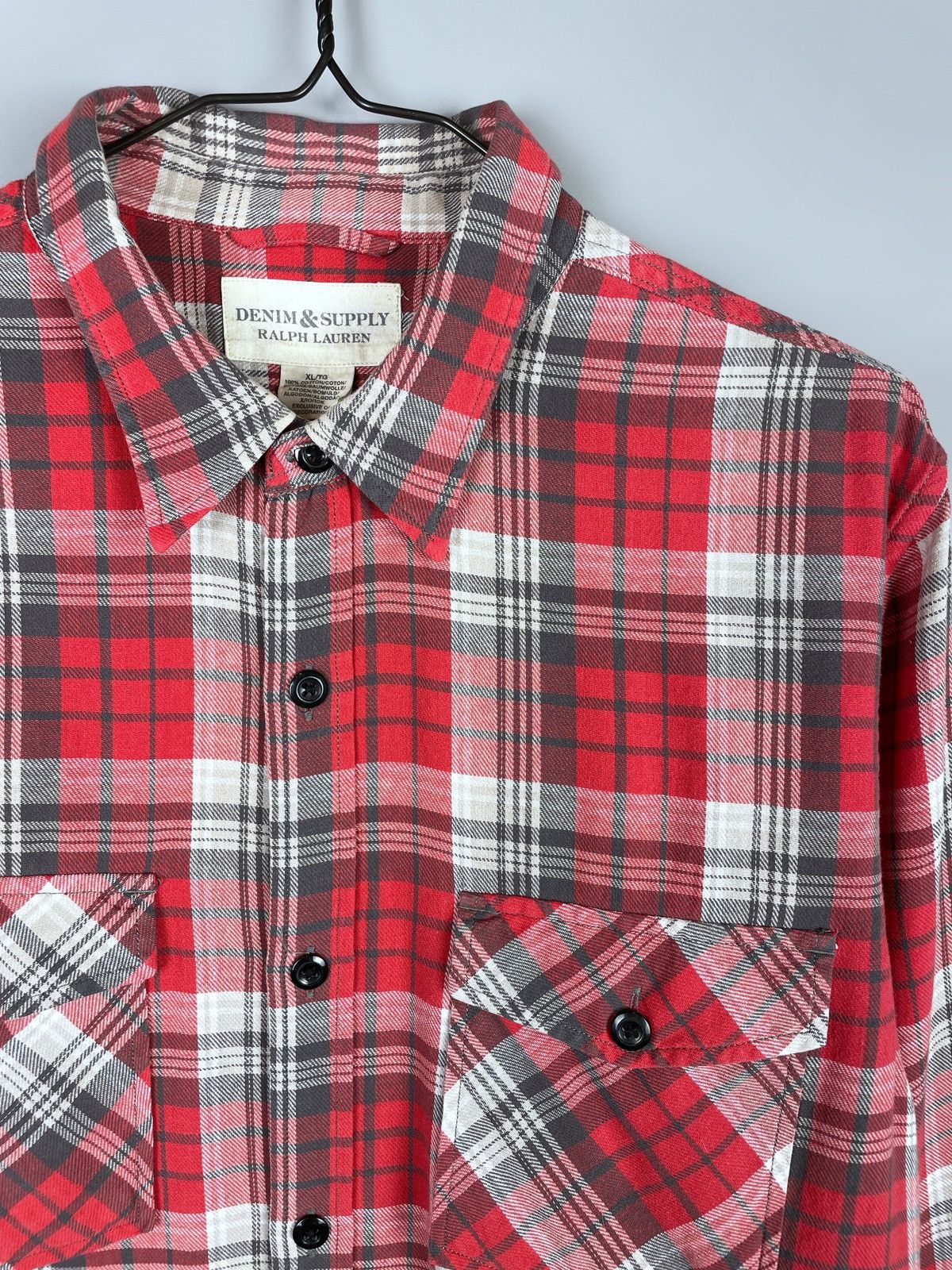 Denim & Supply Ralph Lauren Denim & Supply Ralph Lauren Flannel Checked LS Shirt Size XL Size US XL / EU 56 / 4 - 2 Thumbnail