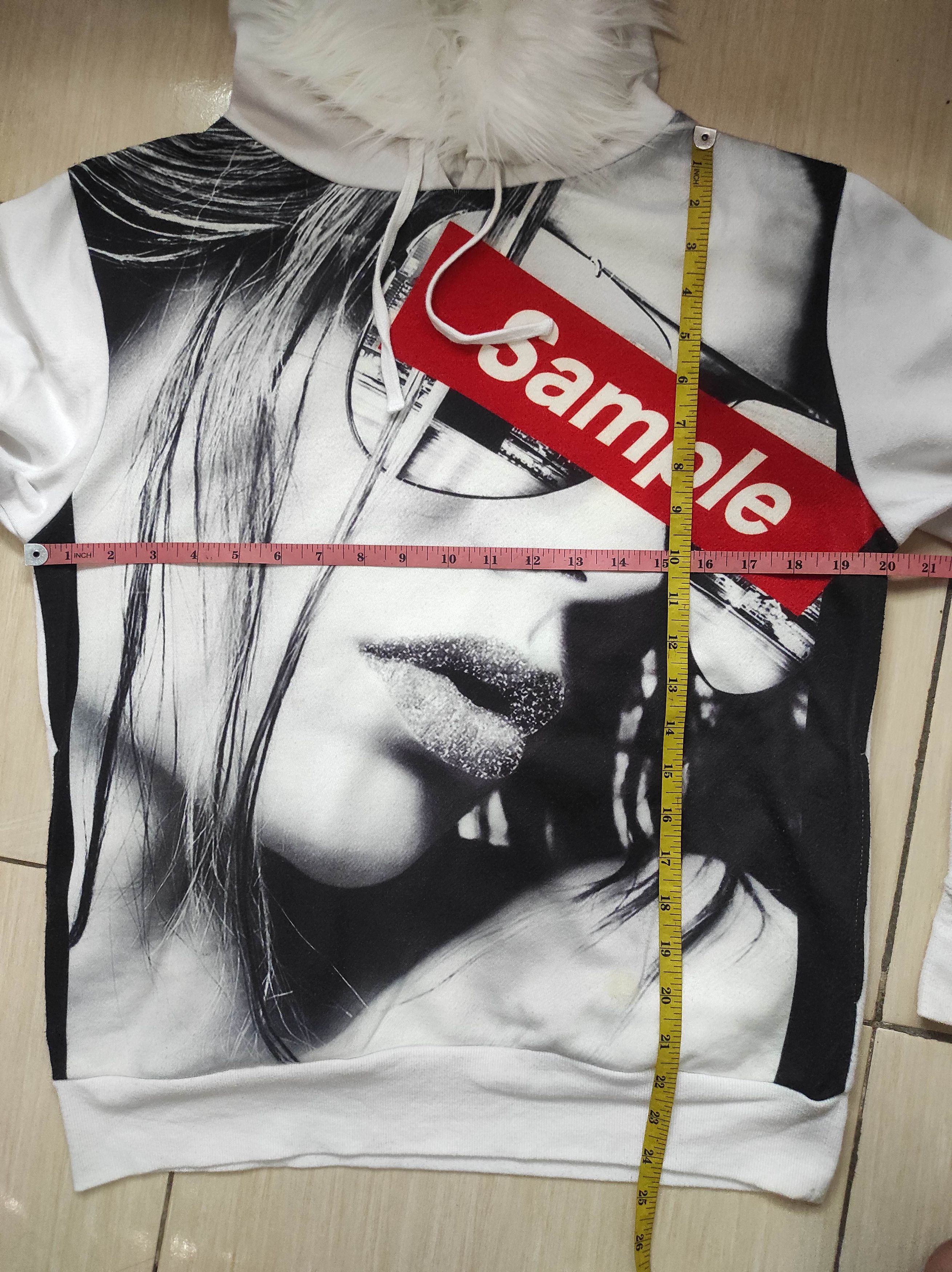 If Six Was Nine × Le Grande Bleu (L.G.B.) Swag Sample White Fur Hoodie LGB i6w9 style Size US S / EU 44-46 / 1 - 21 Thumbnail