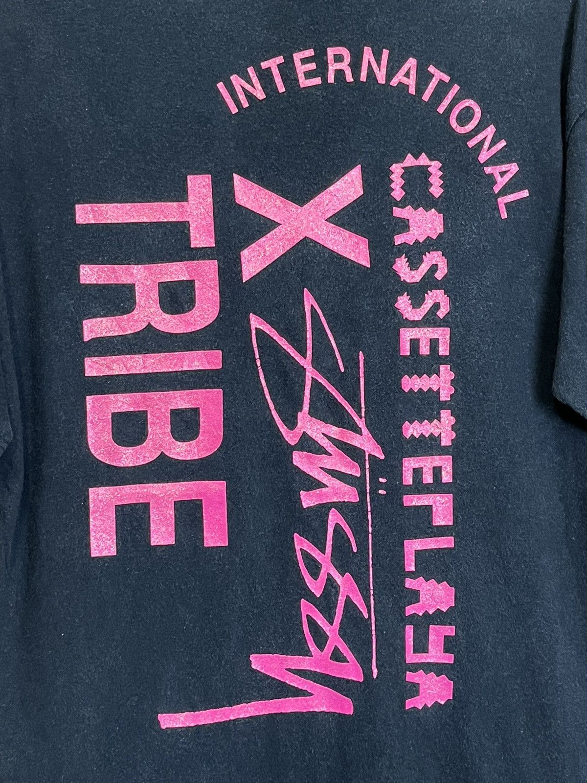 Stussy STUSSY x CASSETTE PLAYA İNTERNATİONAL TRIBE Y2K TEE SHIRT Size US L / EU 52-54 / 3 - 4 Thumbnail