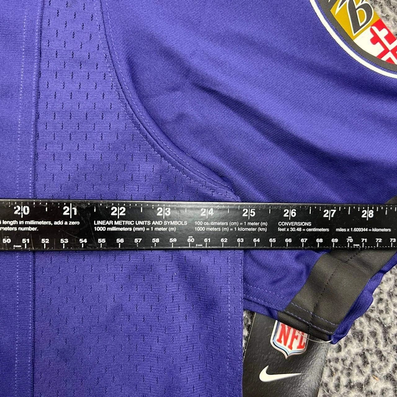 Nike Baltimore Ravens Flacco #5 Jersey Shirt Men Short Sleeve XL Size US XL / EU 56 / 4 - 4 Thumbnail
