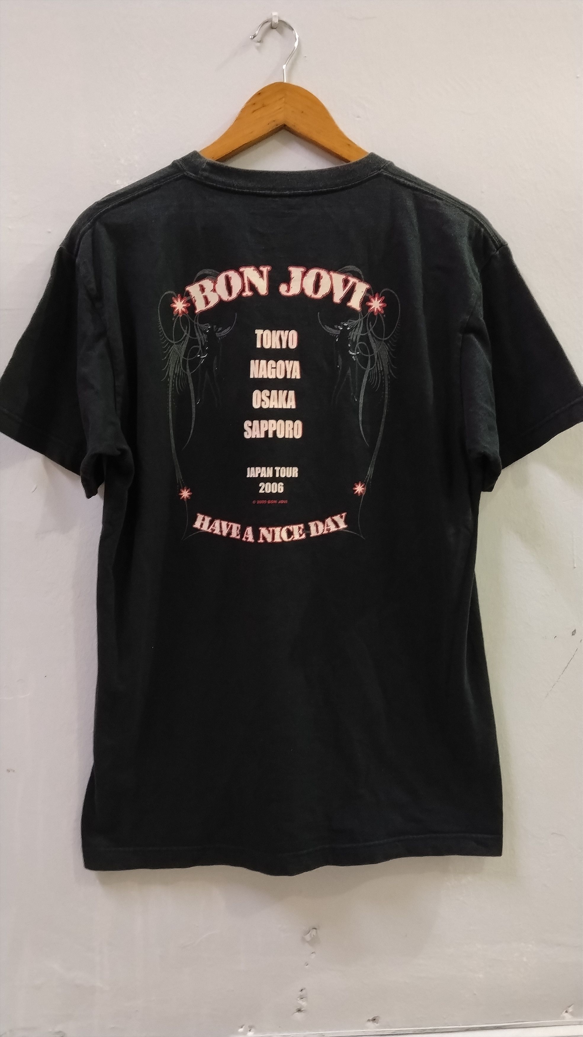 Vintage VINTAGE BON JOVI VERY RARE Size US L / EU 52-54 / 3 - 2 Thumbnail