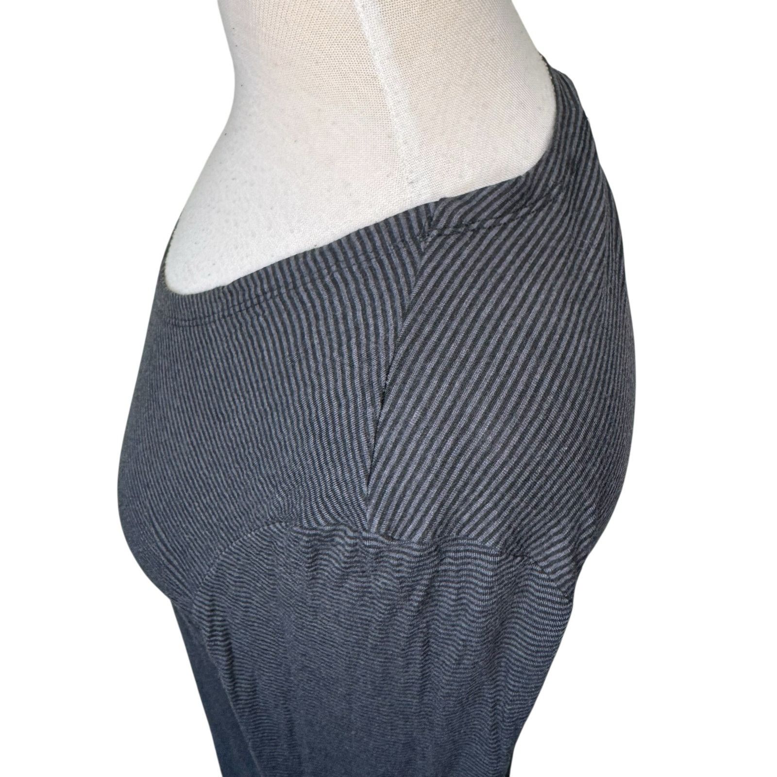 Other OSKA Gray Striped Scoop Neck Long Sleeve Tee Size 0 / Small Size XS / US 0-2 / IT 36-38 - 8 Thumbnail