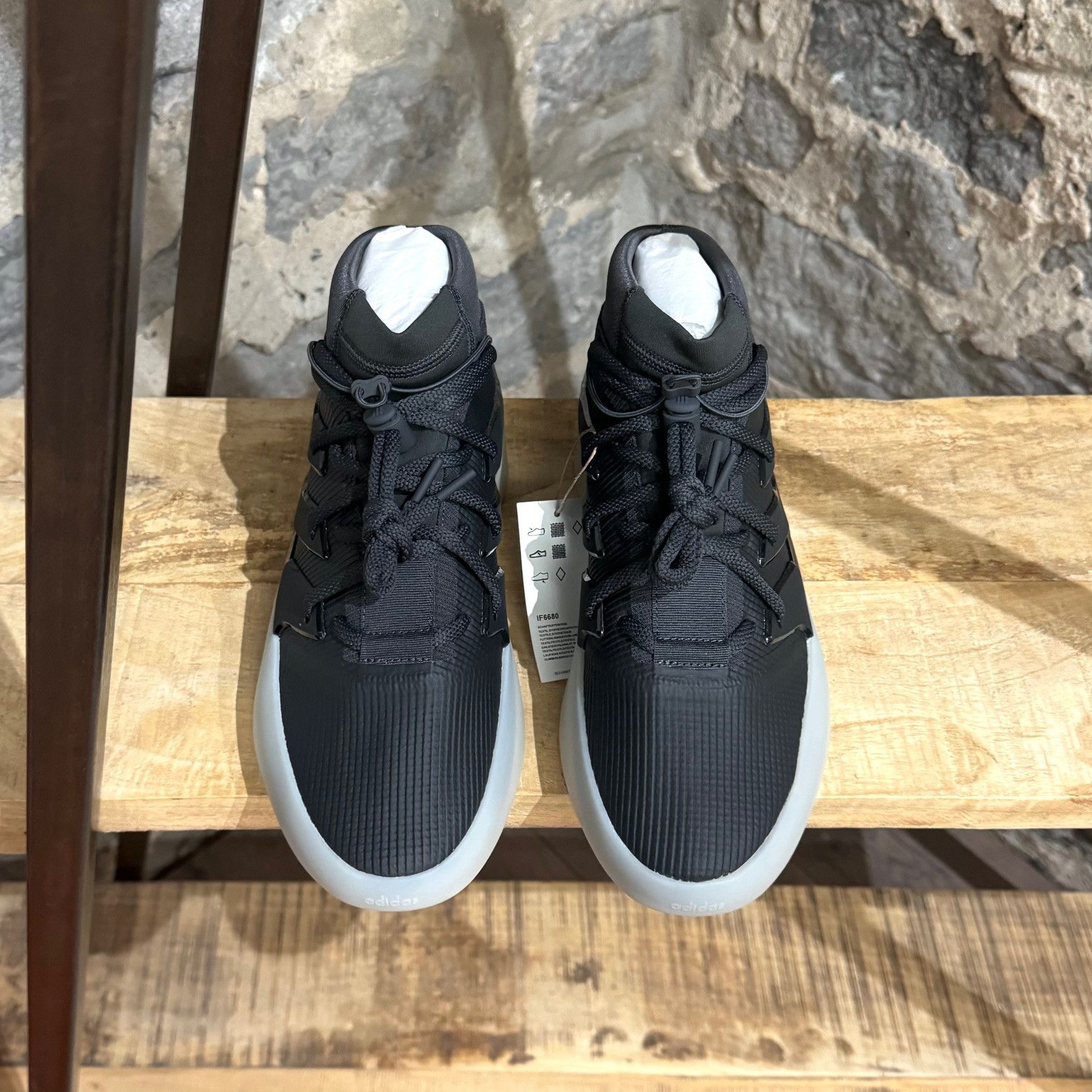 Adidas × Fear of God Fear of God Athletics 1 Basketball Black Sneakers Size US 9.5 / EU 42-43 - 2 Thumbnail