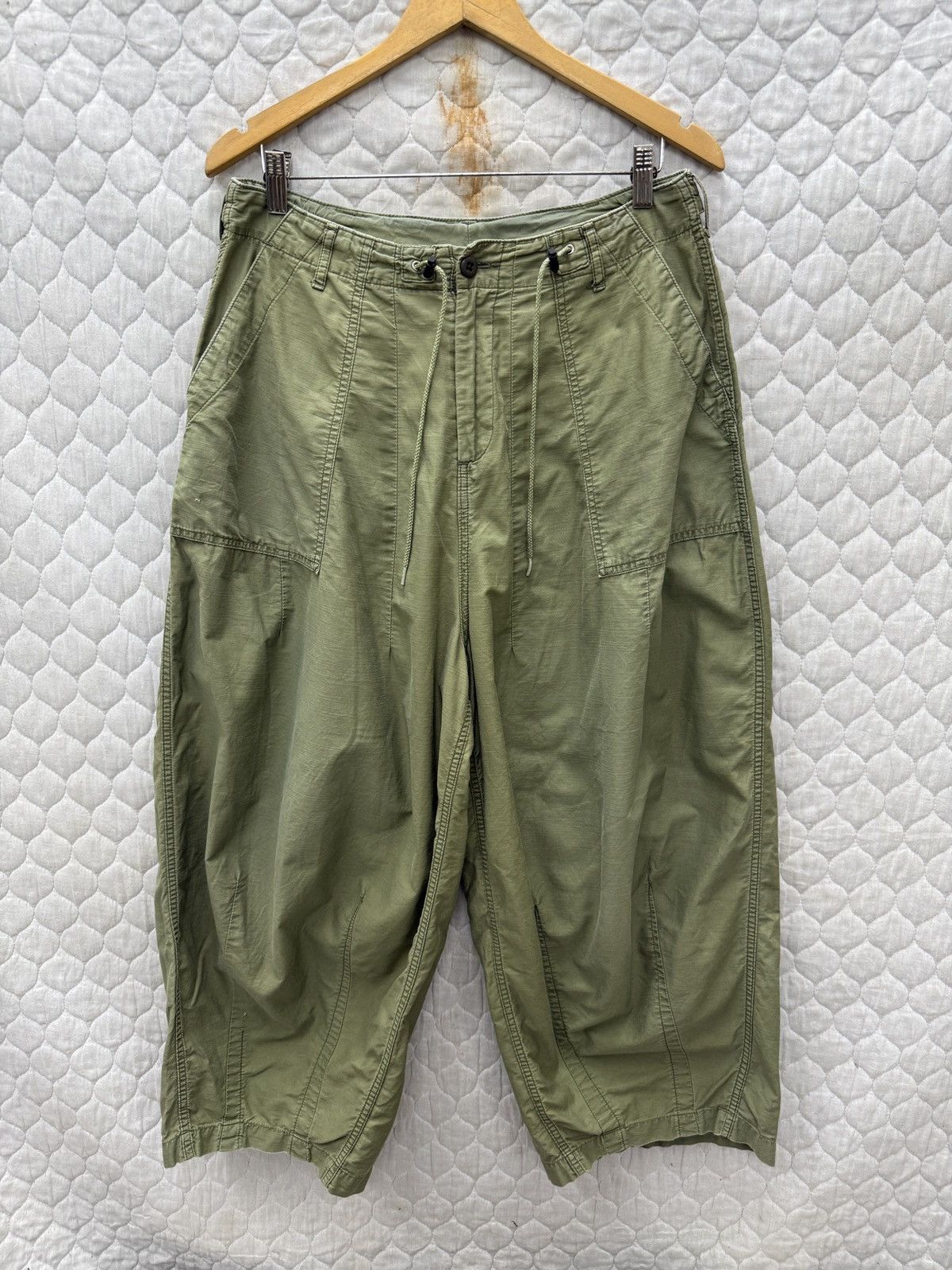 Needles 🔥🔥🔥ARCHIVE VINTAGE NEEDLES MILITARY STYLE PANTS Size US 33 - 1 Thumbnail