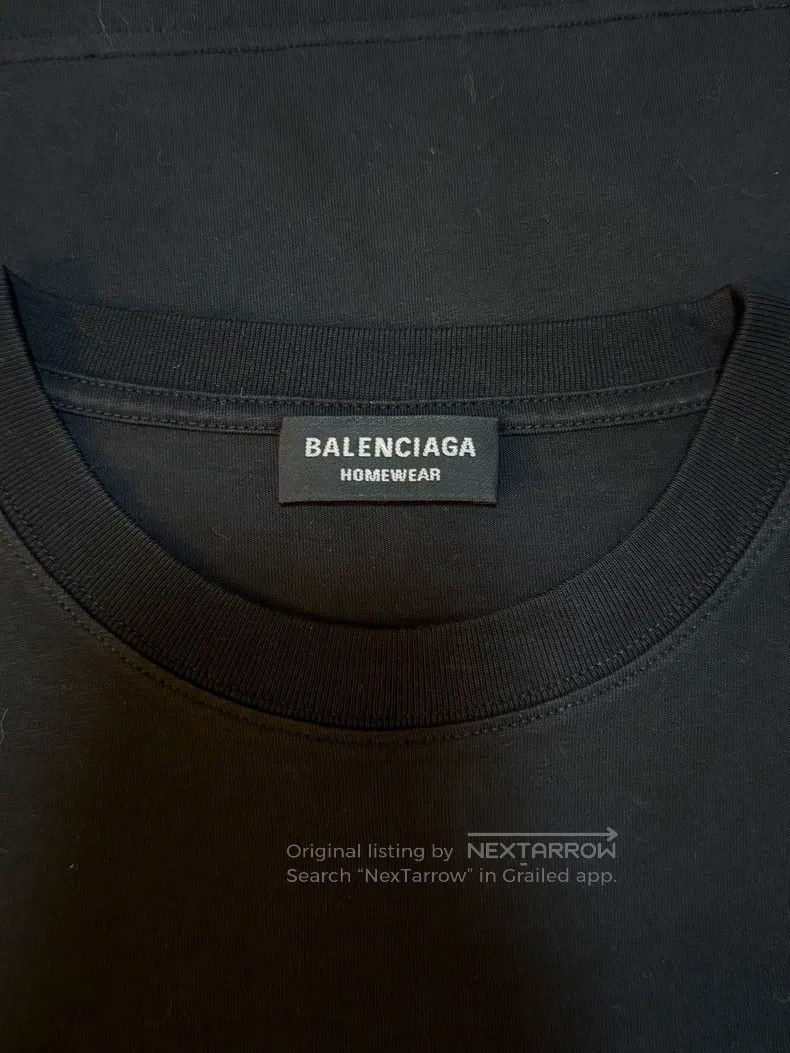 Balenciaga Balenciaga Solid Color Crew Neck Casual Short Sleeve T-Shi Size US M / EU 48-50 / 2 - 3 Thumbnail