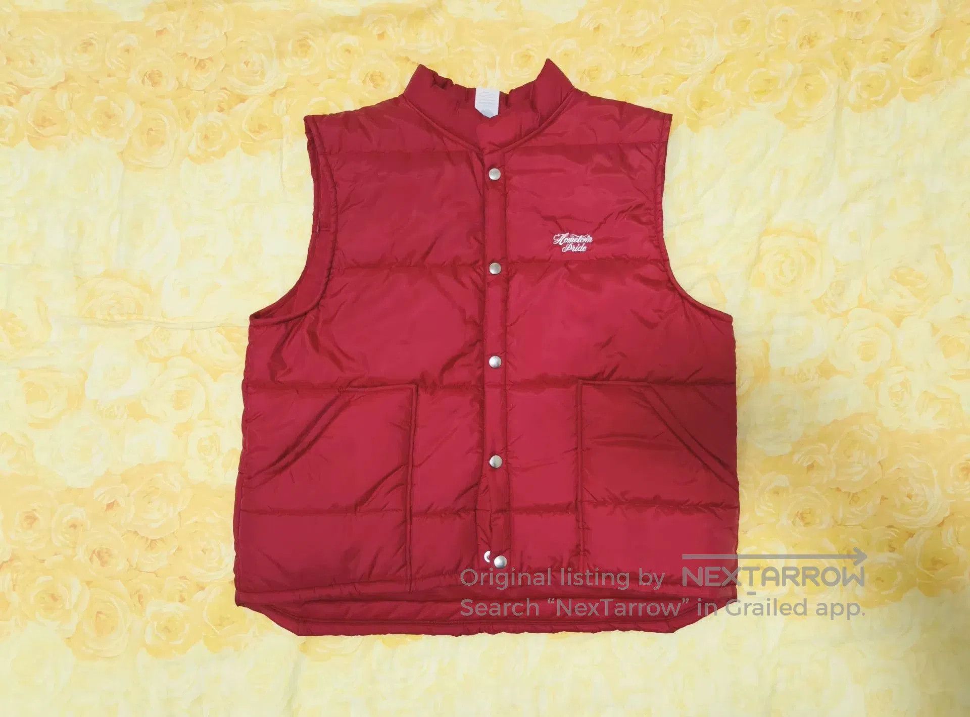 Neighborhood tokyo indians racing vest red embroidered logo. Size US L / EU 52-54 / 3 - 2 Thumbnail