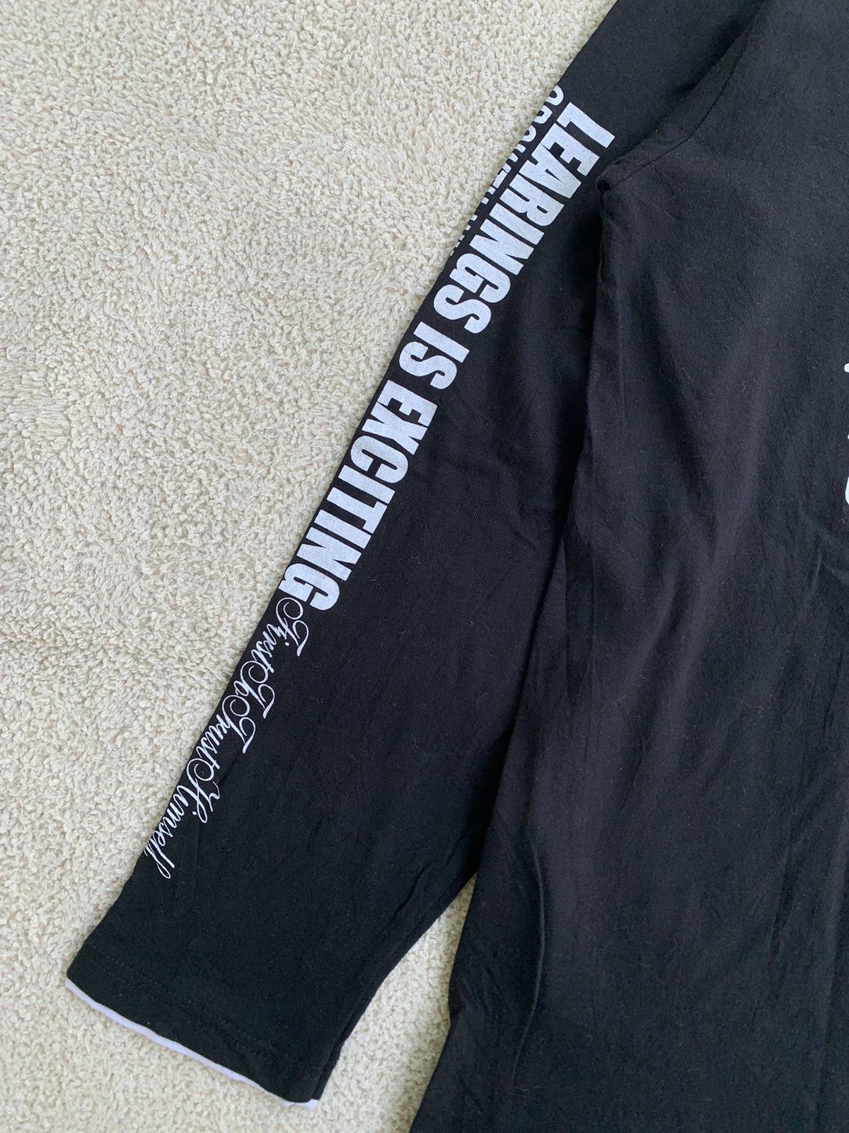 Beauty Beast × If Six Was Nine × Japanese Brand Beaumont Carr Poem Longsleeve Y2k style Size US L / EU 52-54 / 3 - 7 Thumbnail