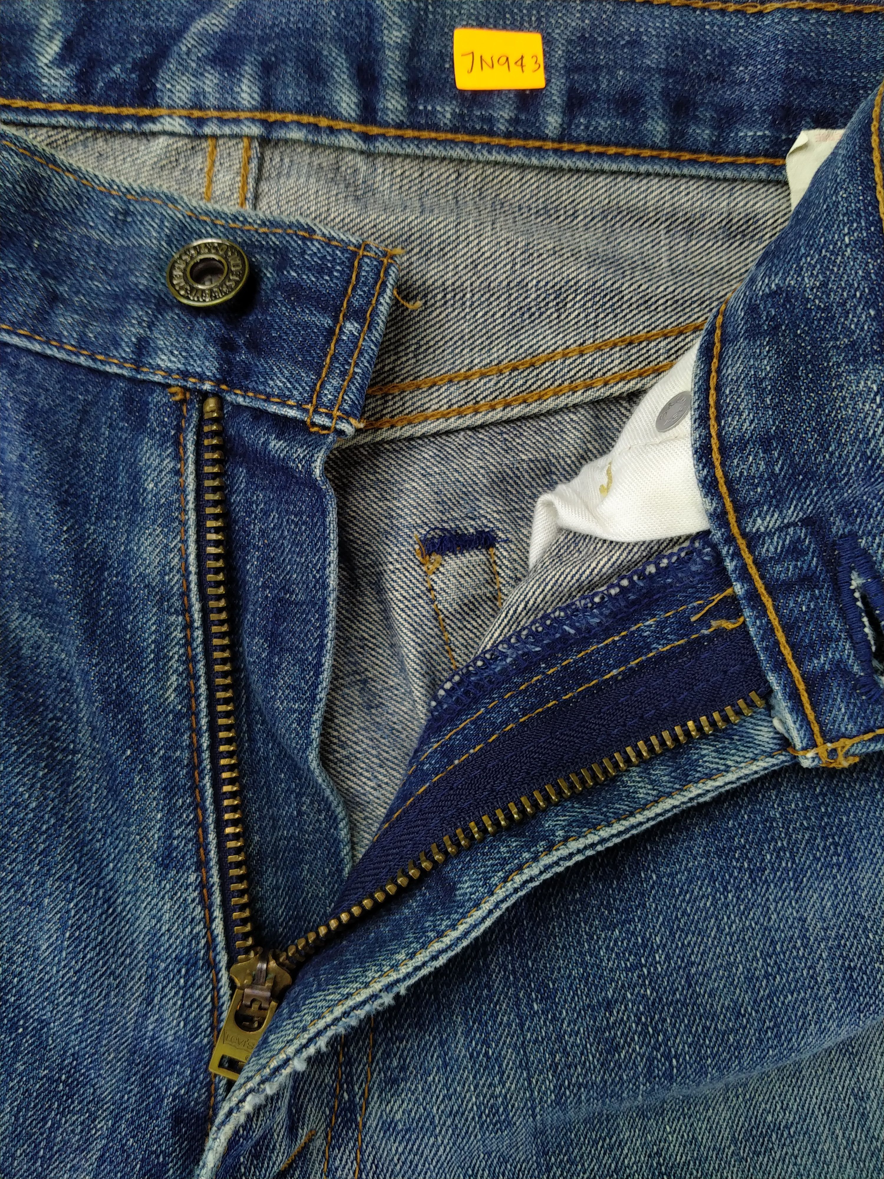Levi's Blue Distressed Vintage Levi's 503 31x30.5 Denim -JN943 Size US 31 - 6 Thumbnail