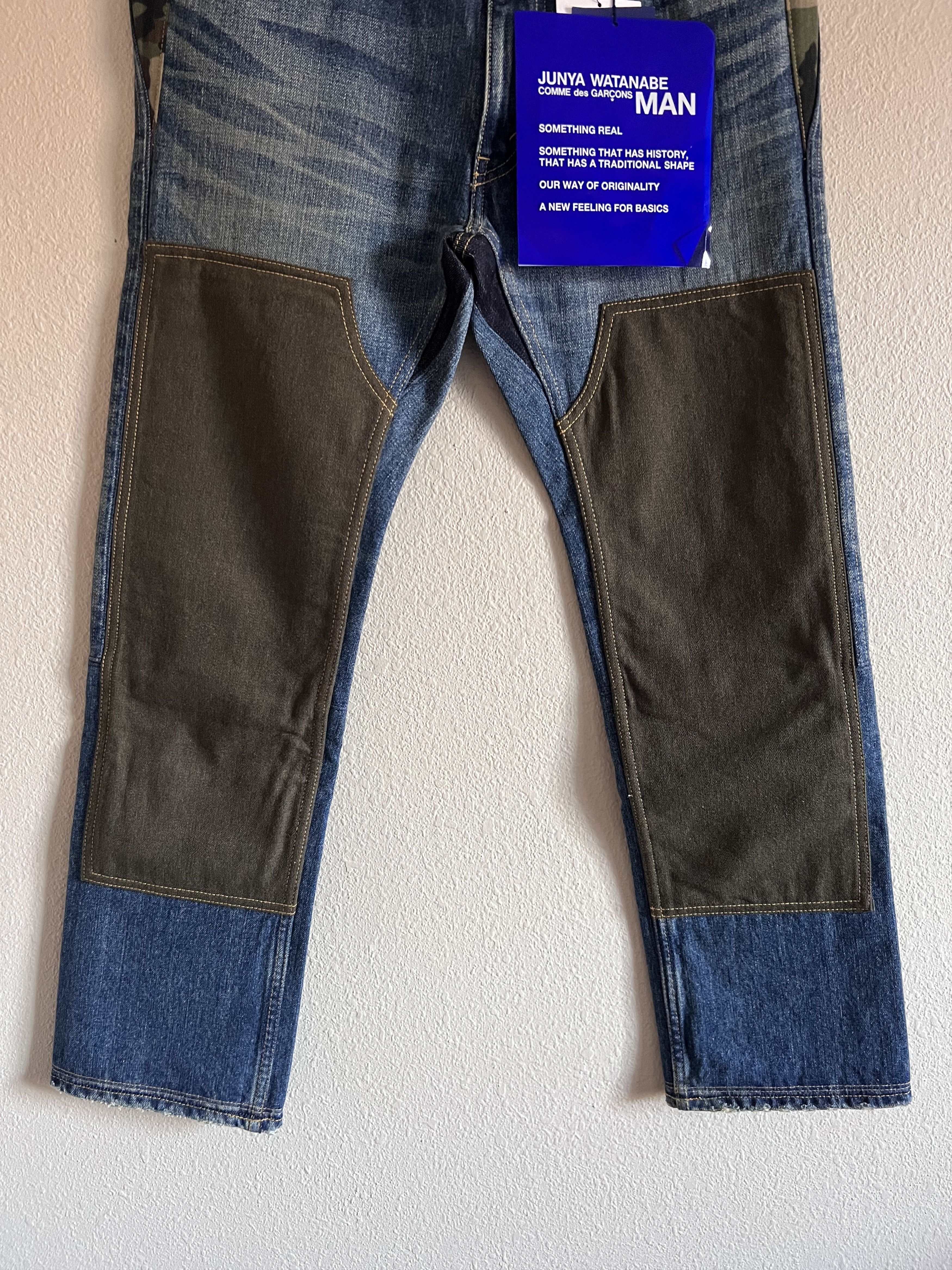 Comme des Garcons Levi's Junya Watanabe Double Knee Denim Jeans Size US 34 / EU 50 - 3 Thumbnail
