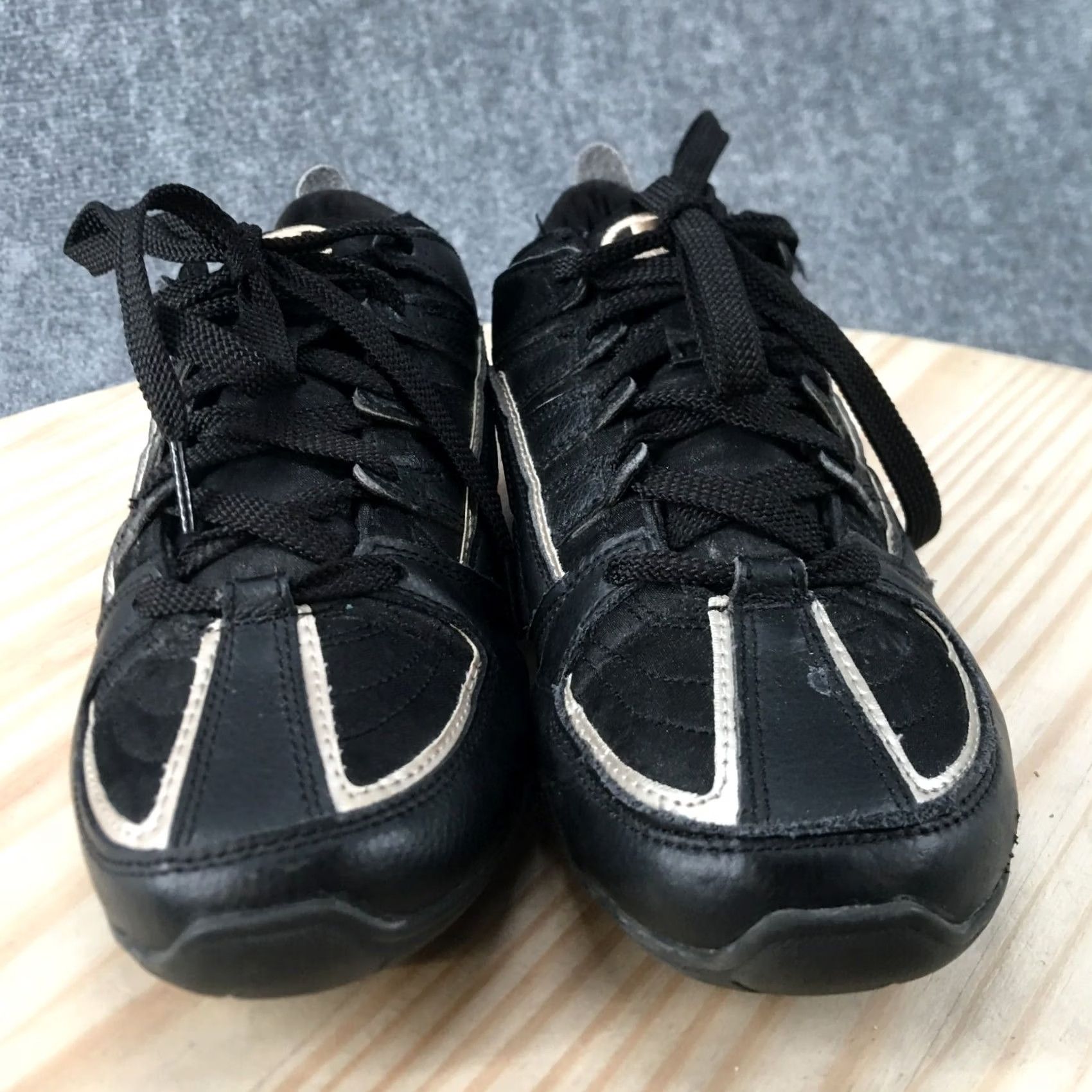 Champion Champion Shoes Womens 9.5 Low Top Sneakers Black Leather Lace Up Walking Comfort Men’s? Womens? Size L / US 10 / IT 46 - 6 Thumbnail