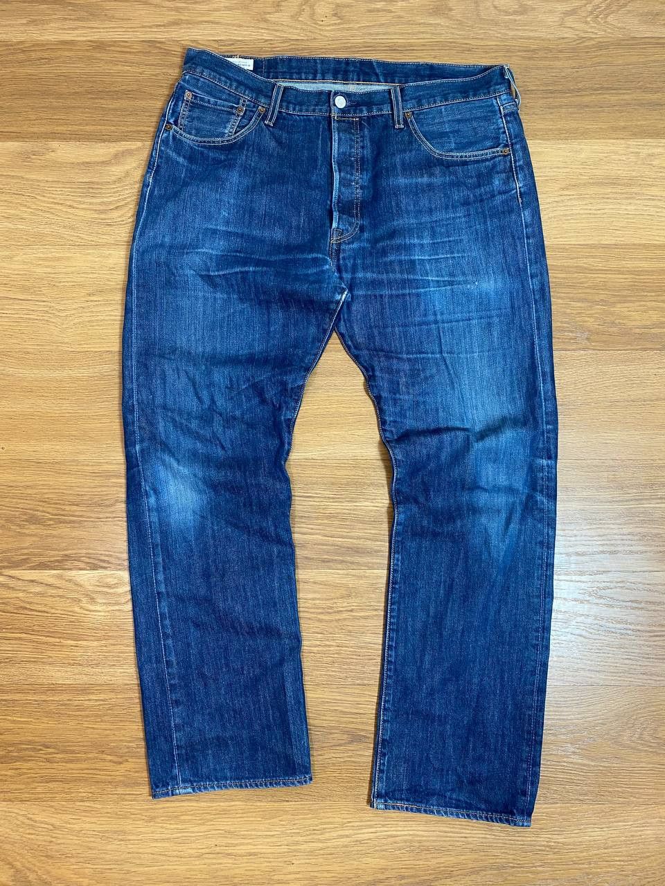 Levi's × Vintage Vintage 90s Levis 501 Orange Tab Jeans Size US 35 - 16 Thumbnail
