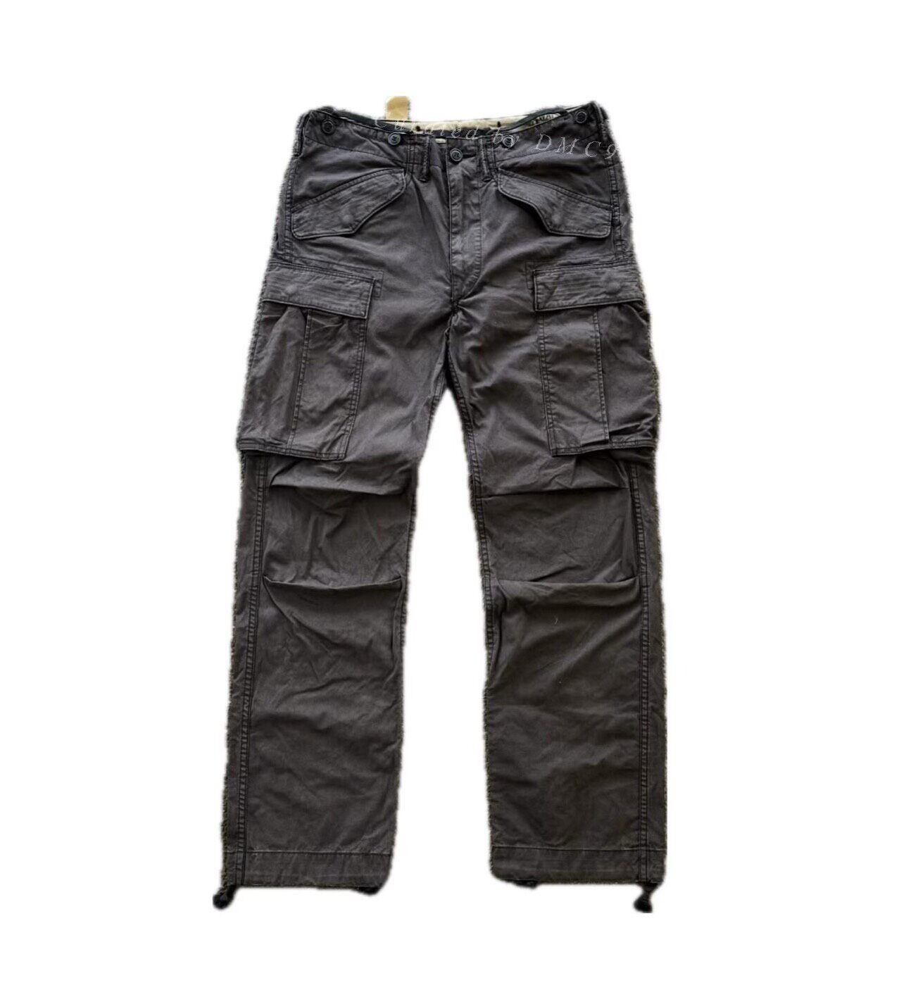 RRL Ralph Lauren Vintage Double RL Military Cargo Trousers Size US 30 / EU 46 - 1 Thumbnail