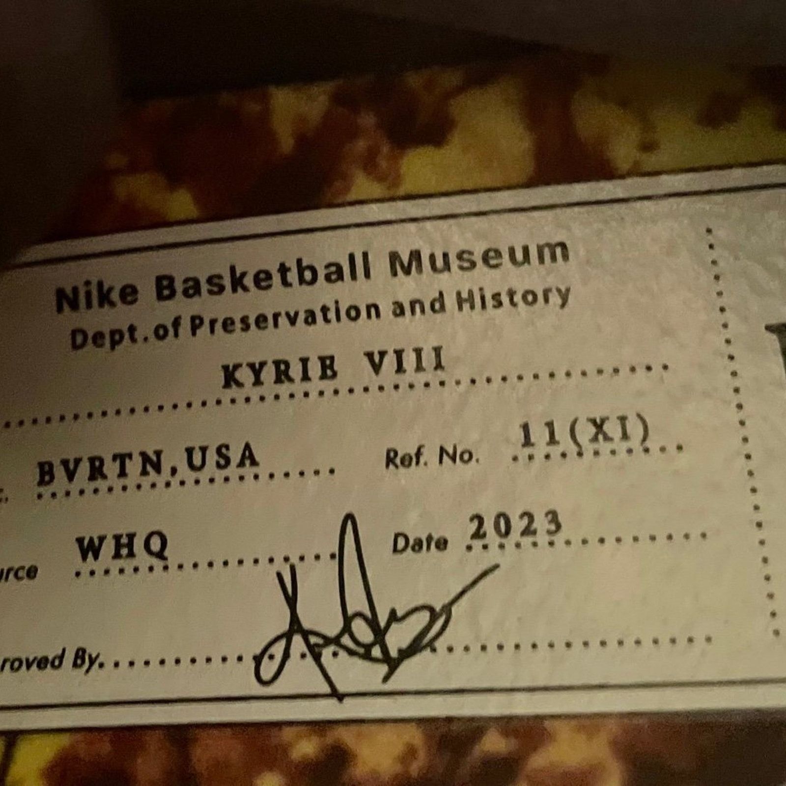 Nike Nike Kyrie Irving 8 All Star Weekend Sneaker Size US 8.5 / EU 41-42 - 12 Thumbnail