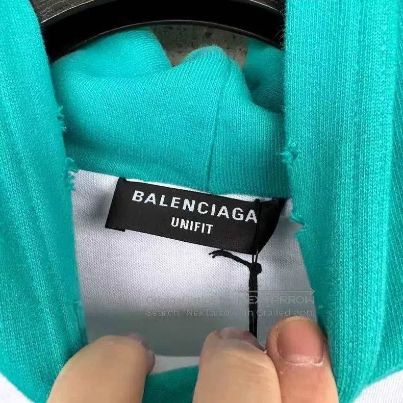 Balenciaga Balenciaga Ripped Hoodie Size US S / EU 44-46 / 1 - 3 Thumbnail