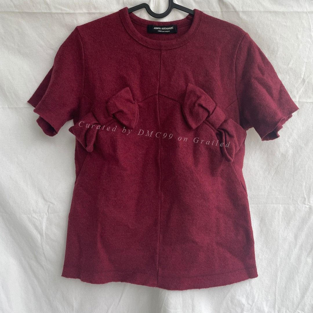 Junya Watanabe Junya Watanabe 2003 Bow Vintage T-shirt Size M / US 6-8 / IT 42-44 - 1 Thumbnail