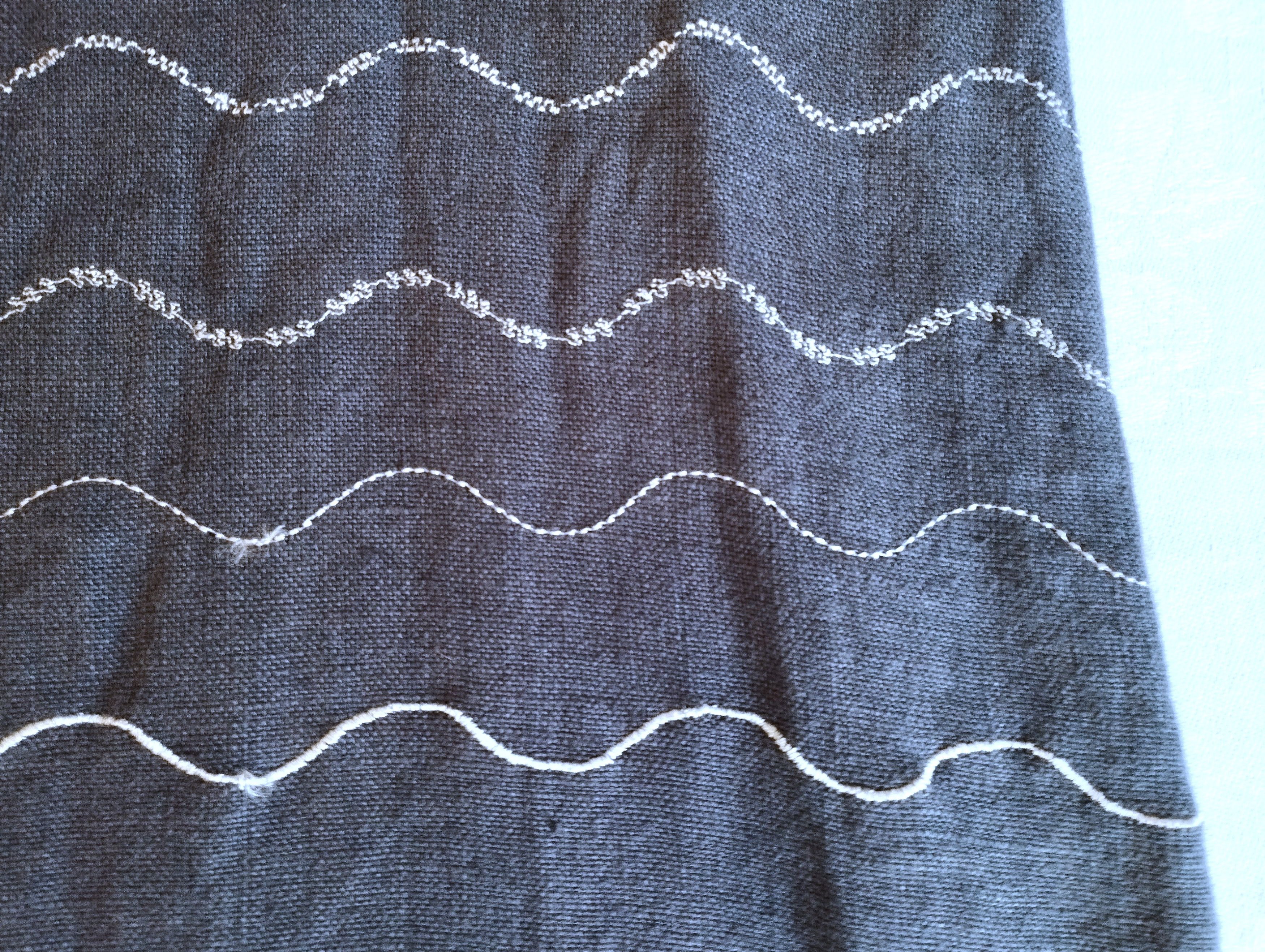 agnes b. Agnès B Robe Lin Ondulations T S Size S / US 4 / IT 40 - 3 Thumbnail