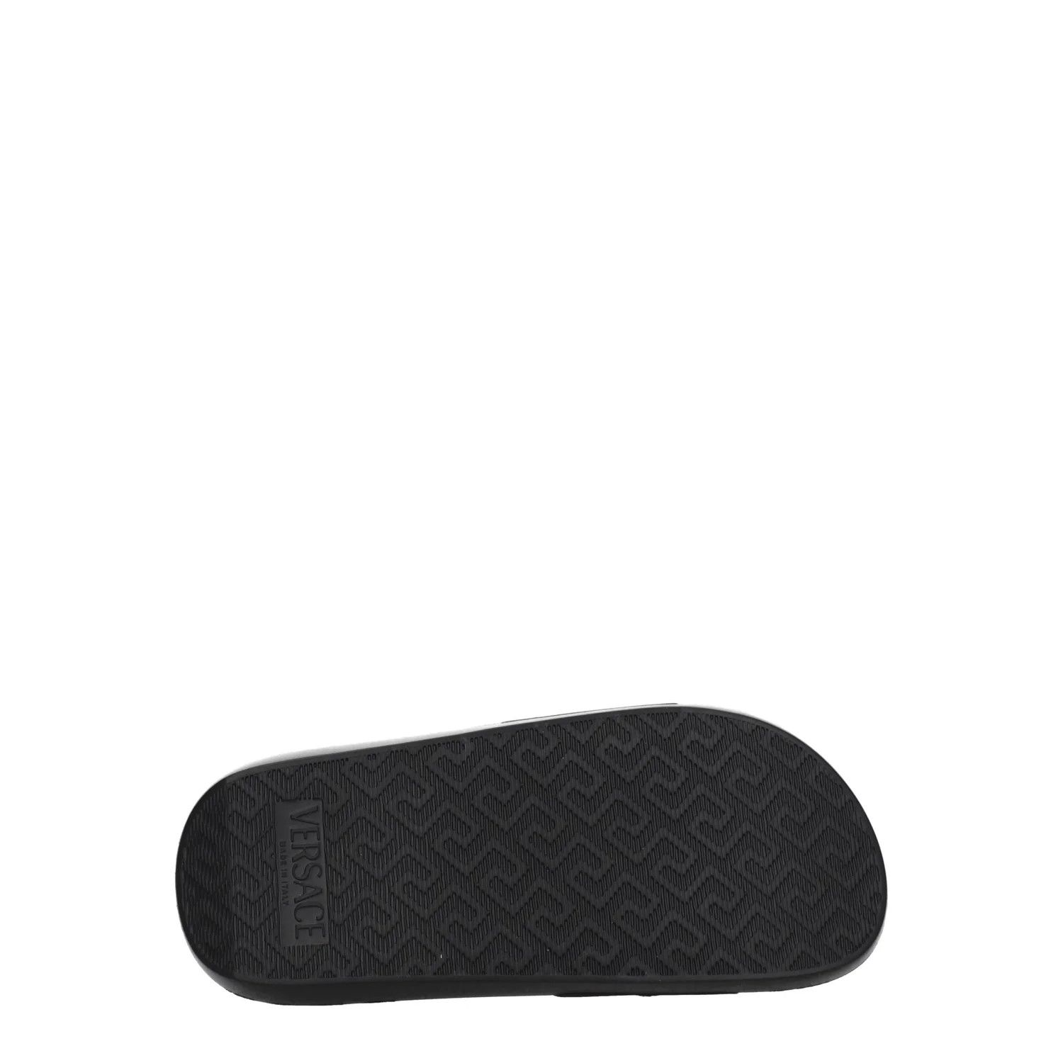 Versace ob1o1e0125 Leather Slippers in Black Size US 9 / IT 39 - 5 Thumbnail