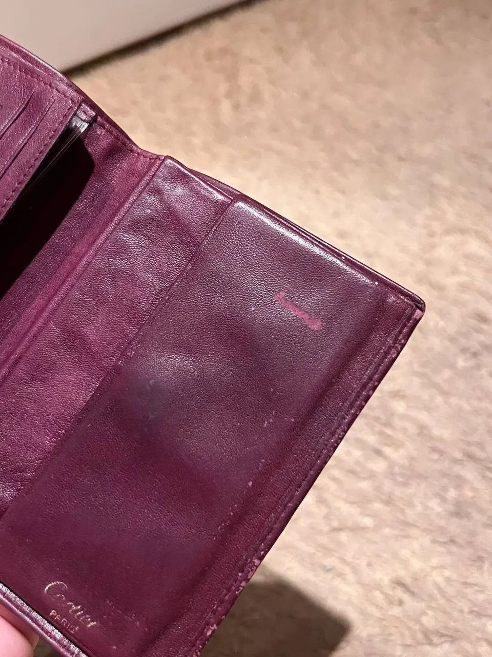Cartier Cartier Vintage Rare Wallet Size ONE SIZE - 3 Thumbnail