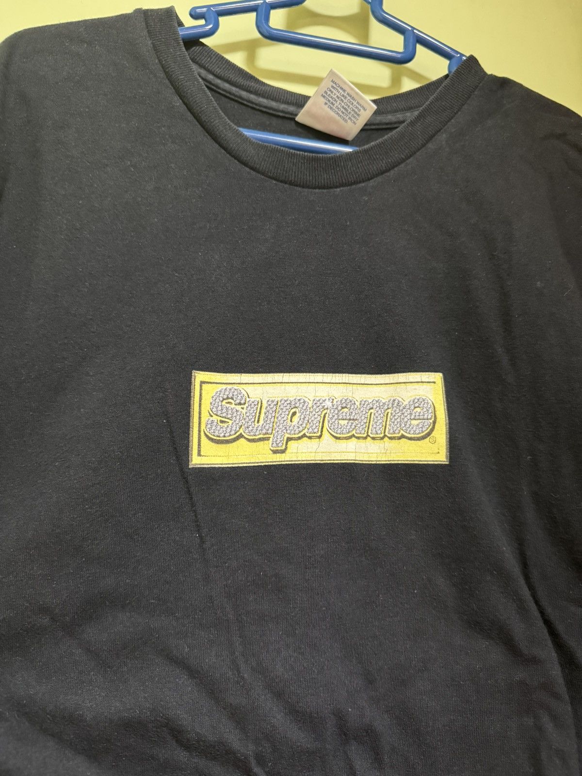 Supreme Supreme bling logo tee Size US M / EU 48-50 / 2 - 1 Thumbnail