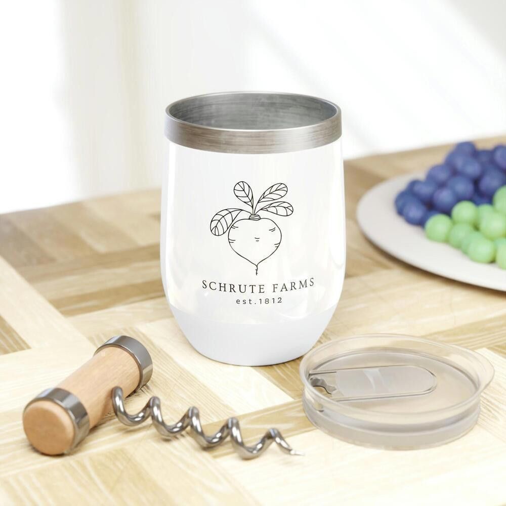 Designer Schrute Farms Wine, The Office, Dwight Schrute Tumbler Size ONE SIZE - 6 Thumbnail