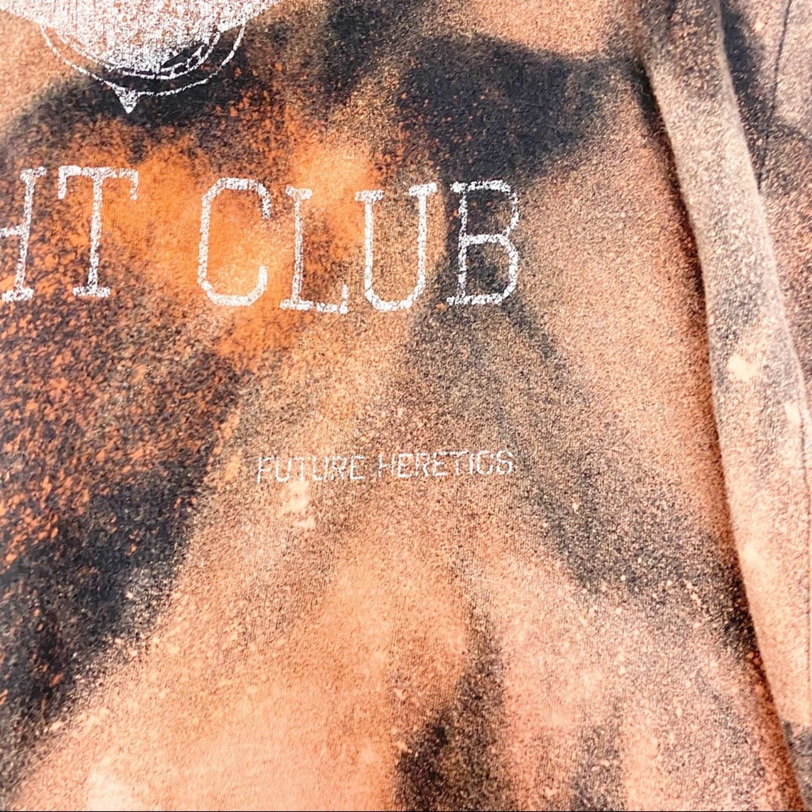 Future Compton Yacht Club Marbleized Bleach Tie Dye Tee Shirt S/M Size S / US 4 / IT 40 - 2 Thumbnail