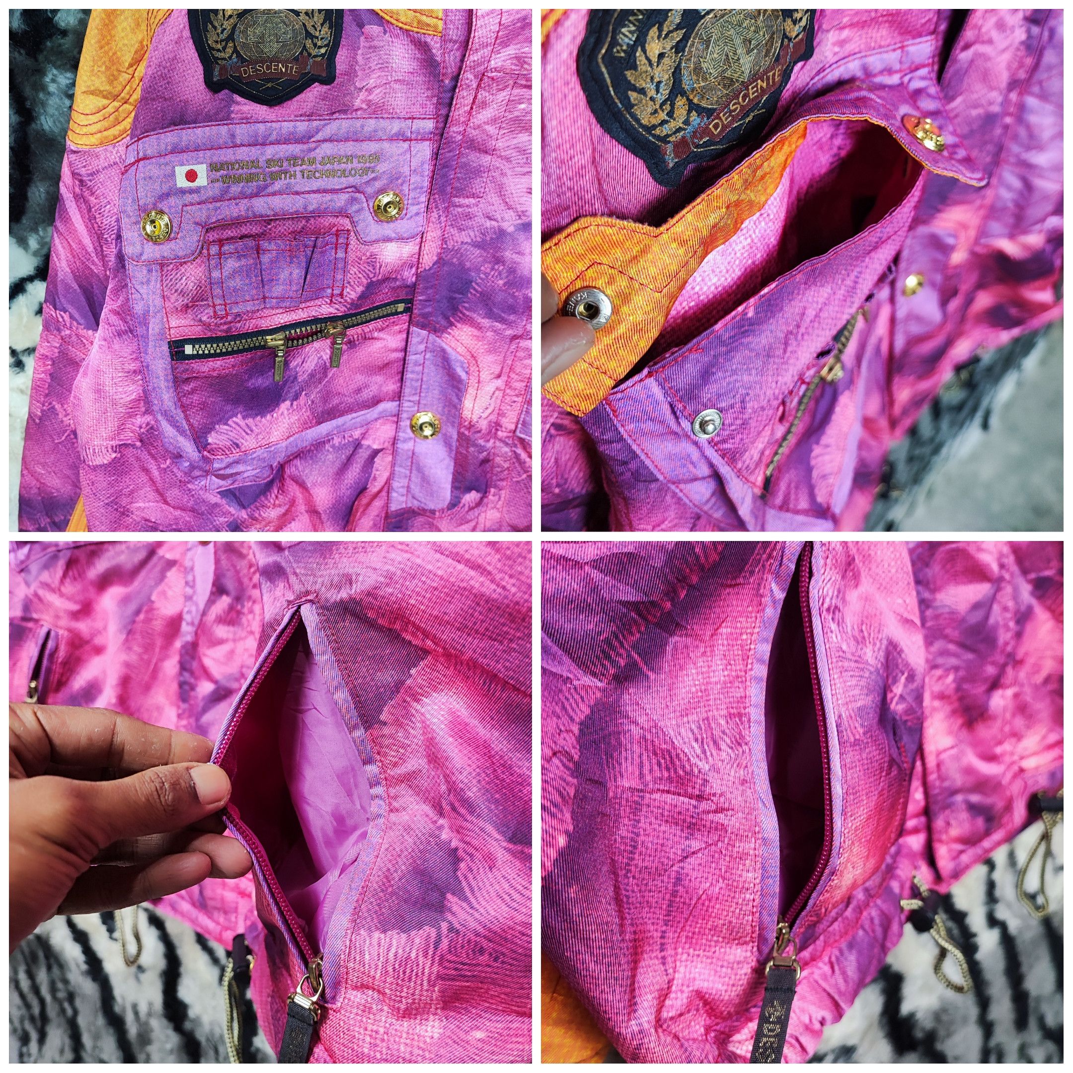 Descente Descente National Team Japan 1995 Insulated Ski Jacket Size US L / EU 52-54 / 3 - 6 Thumbnail