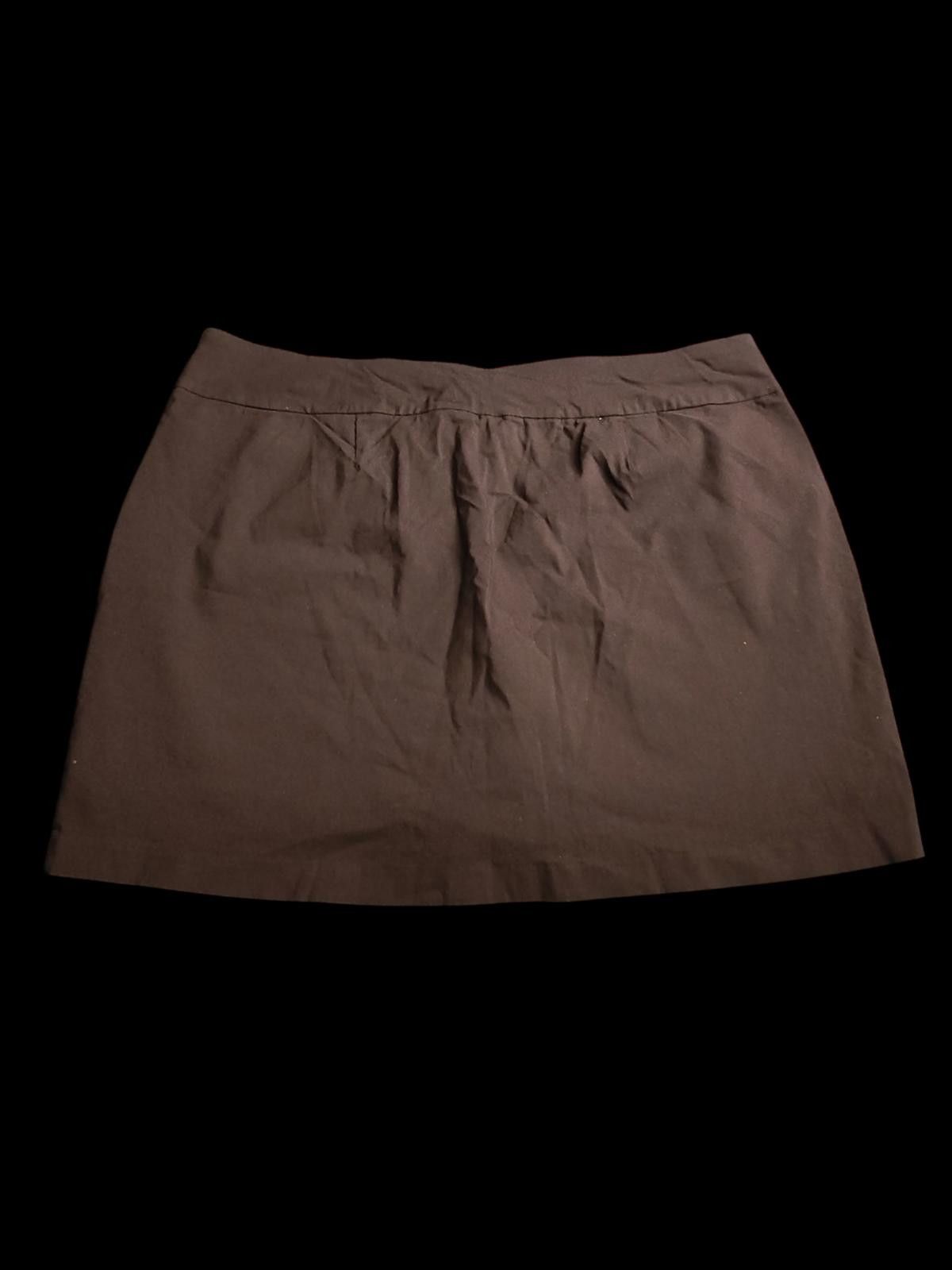 Other Zac & Rachel Black Casual Women's Skirt with Pockets Size 42" / US 20 - 5 Thumbnail