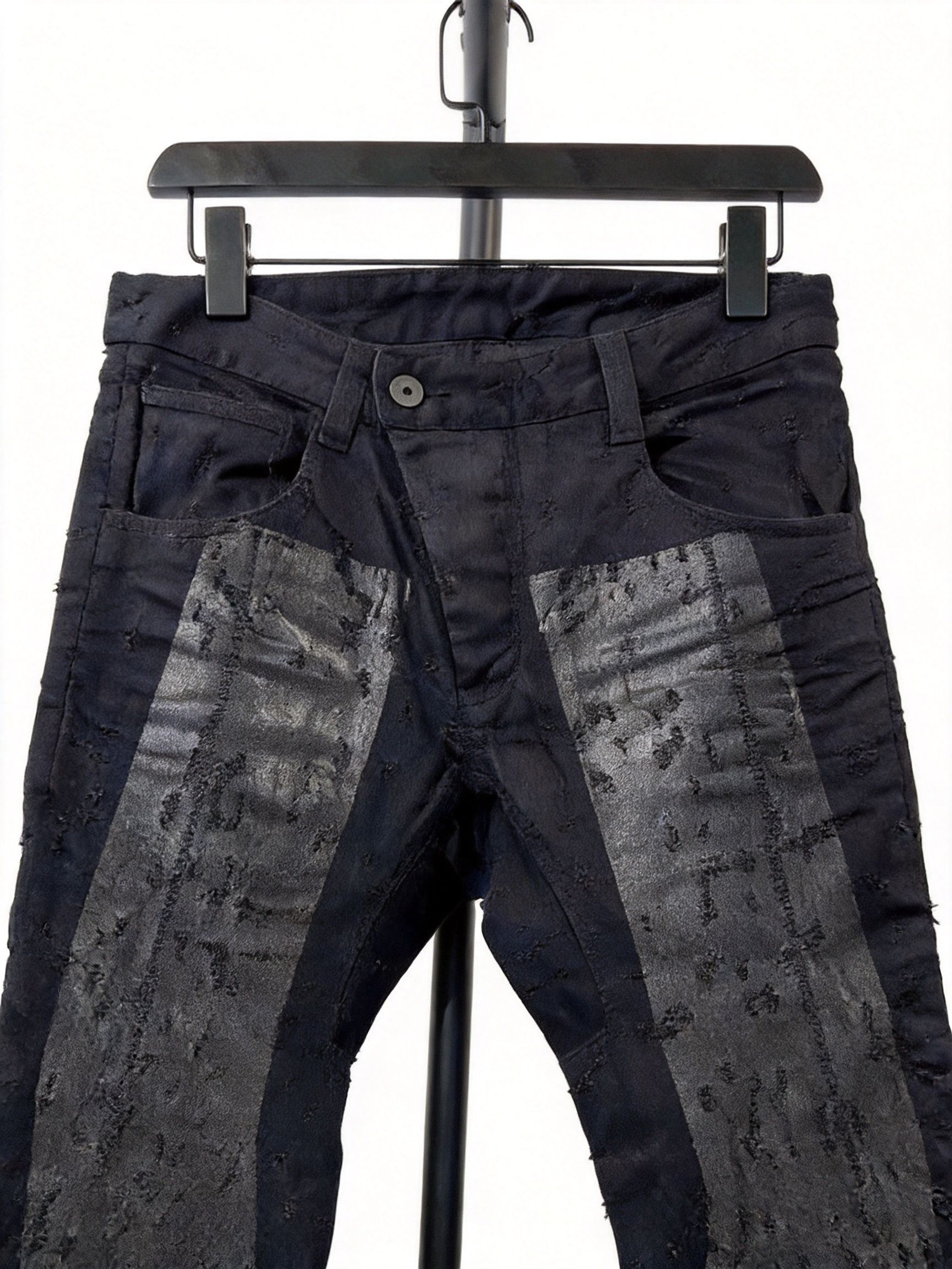 11 By Boris Bidjan Saberi Boris J Cut Waxed Denim Jeans | Grailed