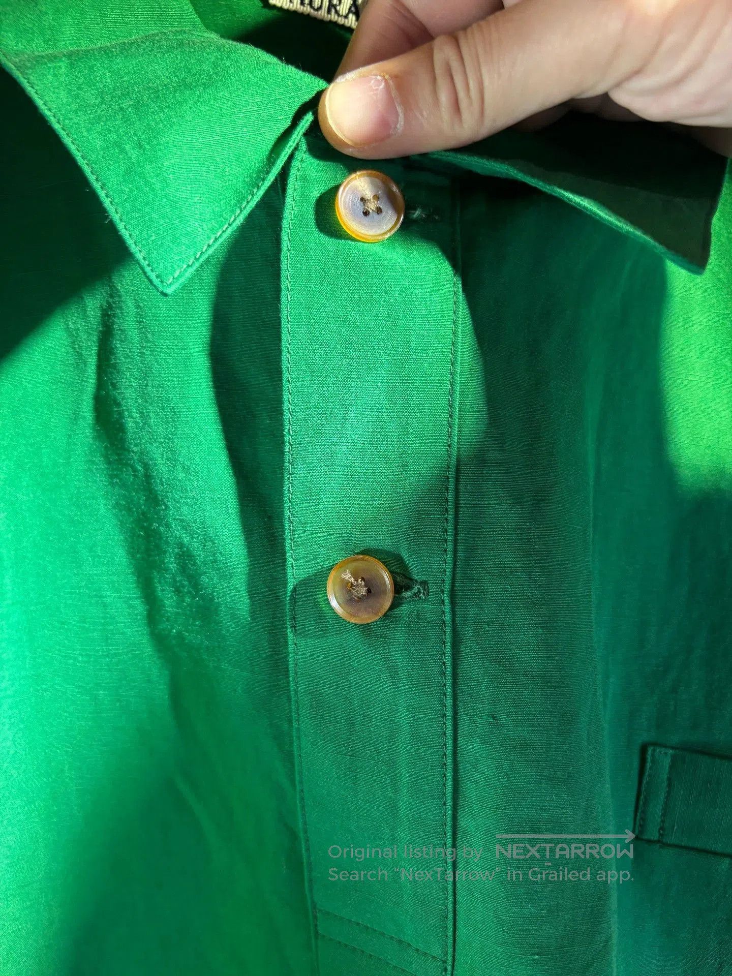 Auralee Auralee Pullover Cotton Linen Shirt. Size US XXL / EU 58 / 5 - 4 Thumbnail