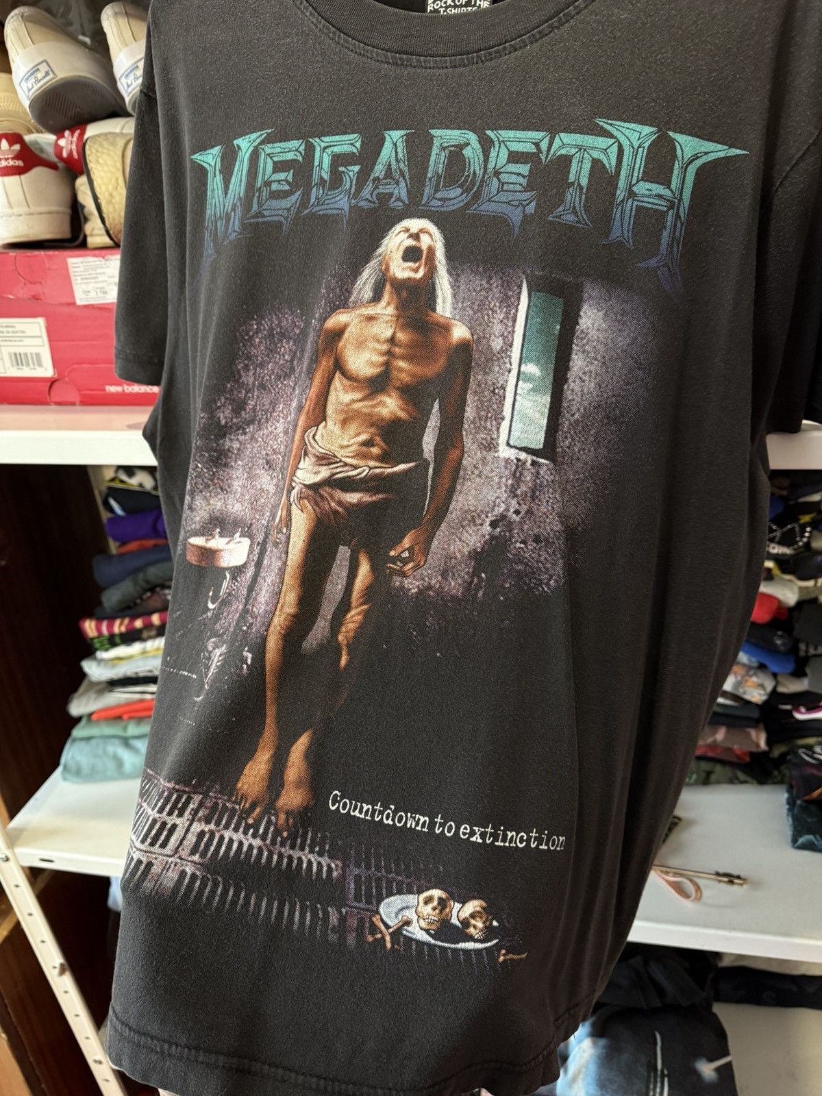 Band Tees Vintage Megadeth T-Shirt Single Stitch Reprint Moder Y2K Size US M / EU 48-50 / 2 - 3 Thumbnail
