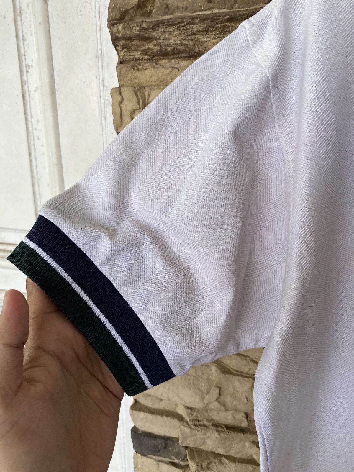 Vintage Vintage Yves Saint Laurent Pour Homme Polo Shirt Size US L / EU 52-54 / 3 - 3 Thumbnail