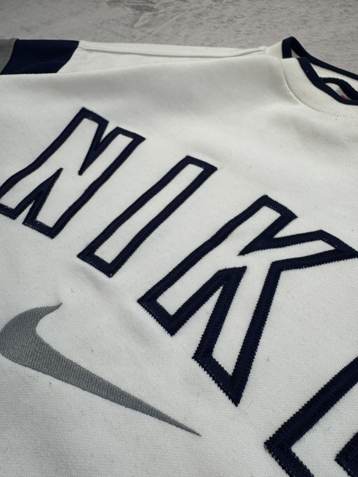Nike × Vintage NIKE VINTAGE CENTER LOGO OVERSIZE BOXY SWEATSHIRT Size US M / EU 48-50 / 2 - 4 Thumbnail