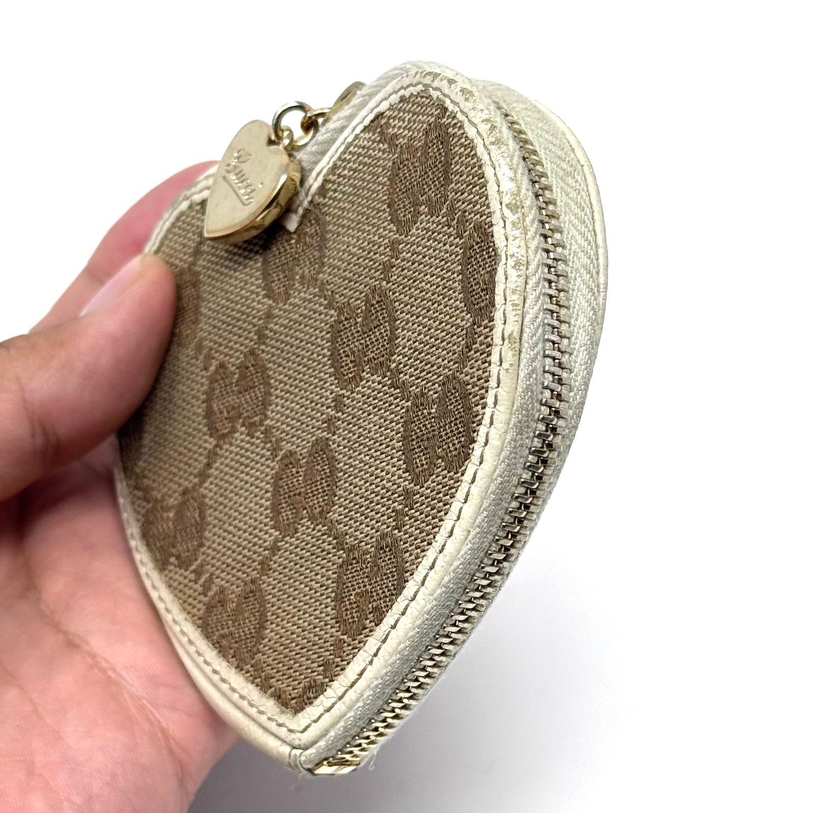 Gucci Gucci Heart Zipper Wallet Size ONE SIZE - 9 Thumbnail
