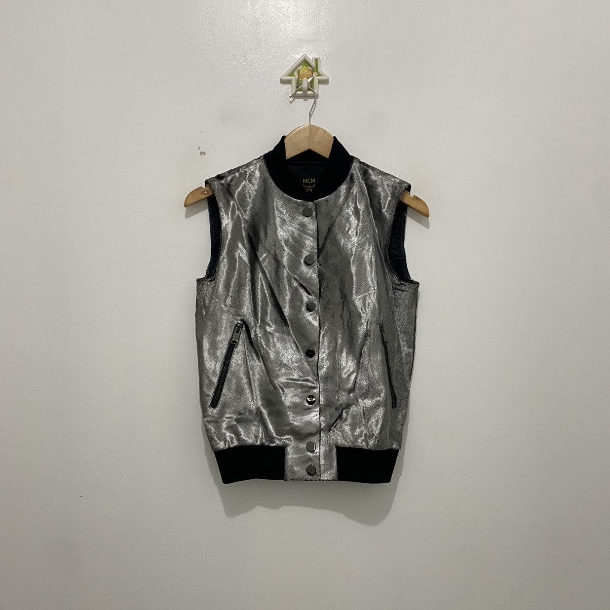 MCM MCM Calf Leather Jacket Size XS / US 0-2 / IT 36-38 - 6 Thumbnail