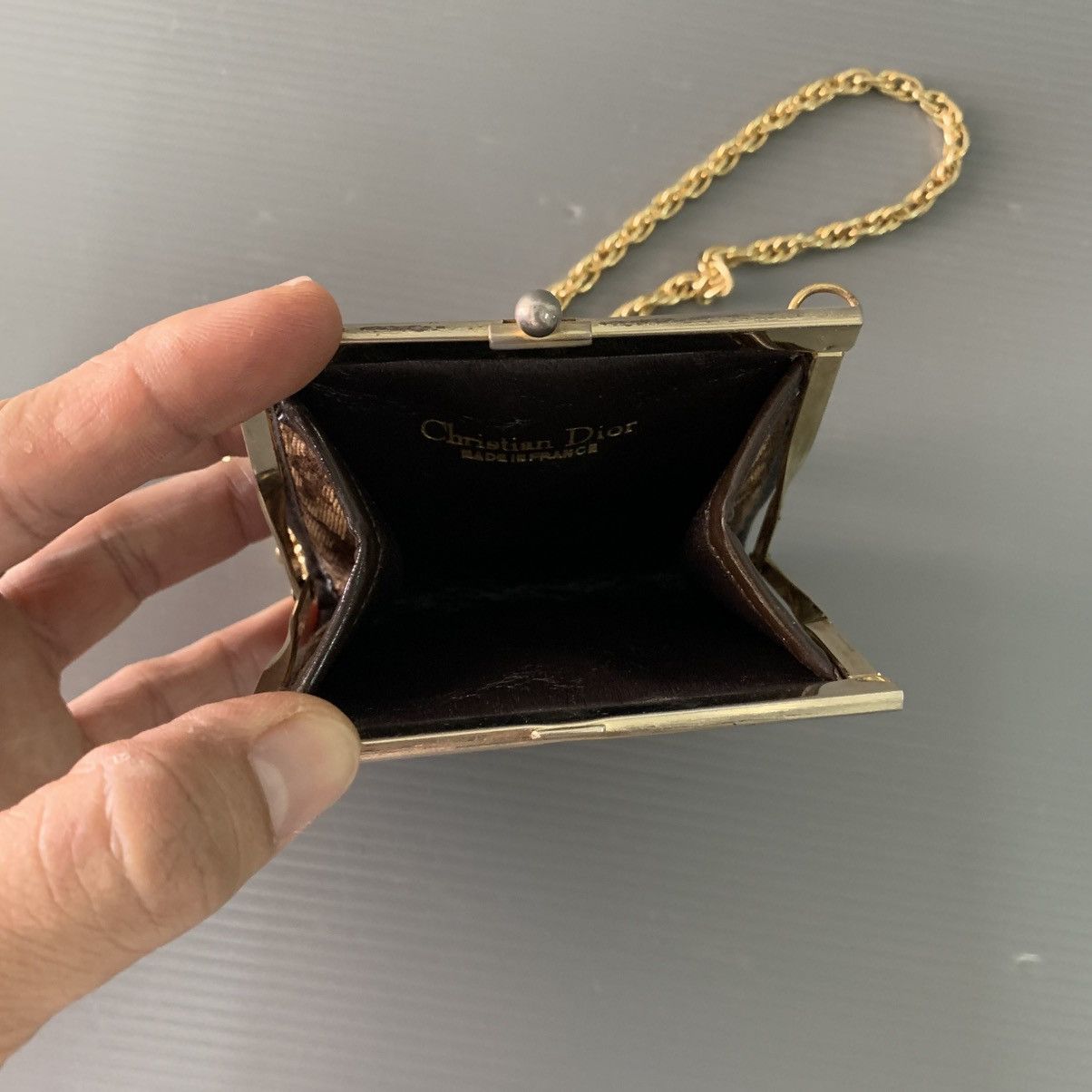 Christian Dior Monsieur Christian Dior Monogram Chain Bag Size ONE SIZE - 7 Thumbnail