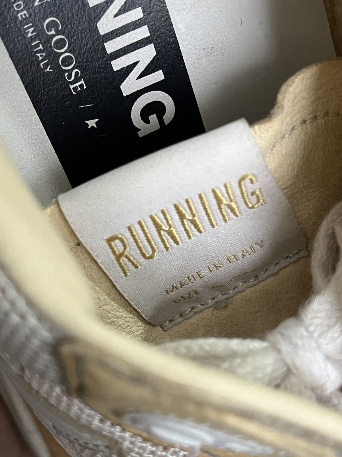 Golden Goose Running Beige Sneaker Size US 7 / EU 40 - 8 Thumbnail