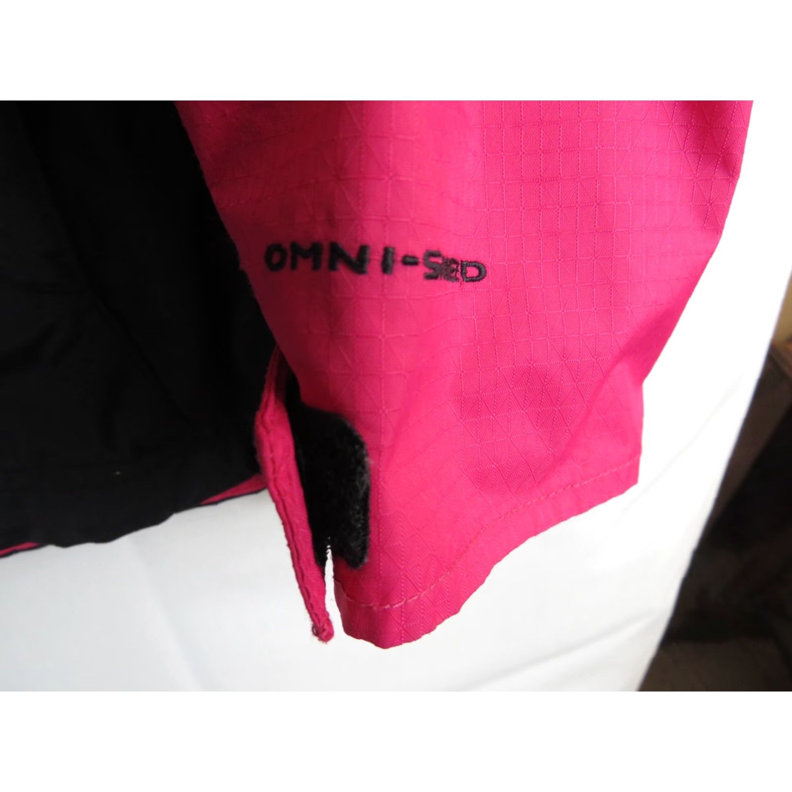 Vintage Columbia Ladies Jacket L Pink Omni-Shield Shell Only Zip Hooded Lightweight Outdoor Womens Regular Size L Jacket Size L / US 10 / IT 46 - 4 Thumbnail