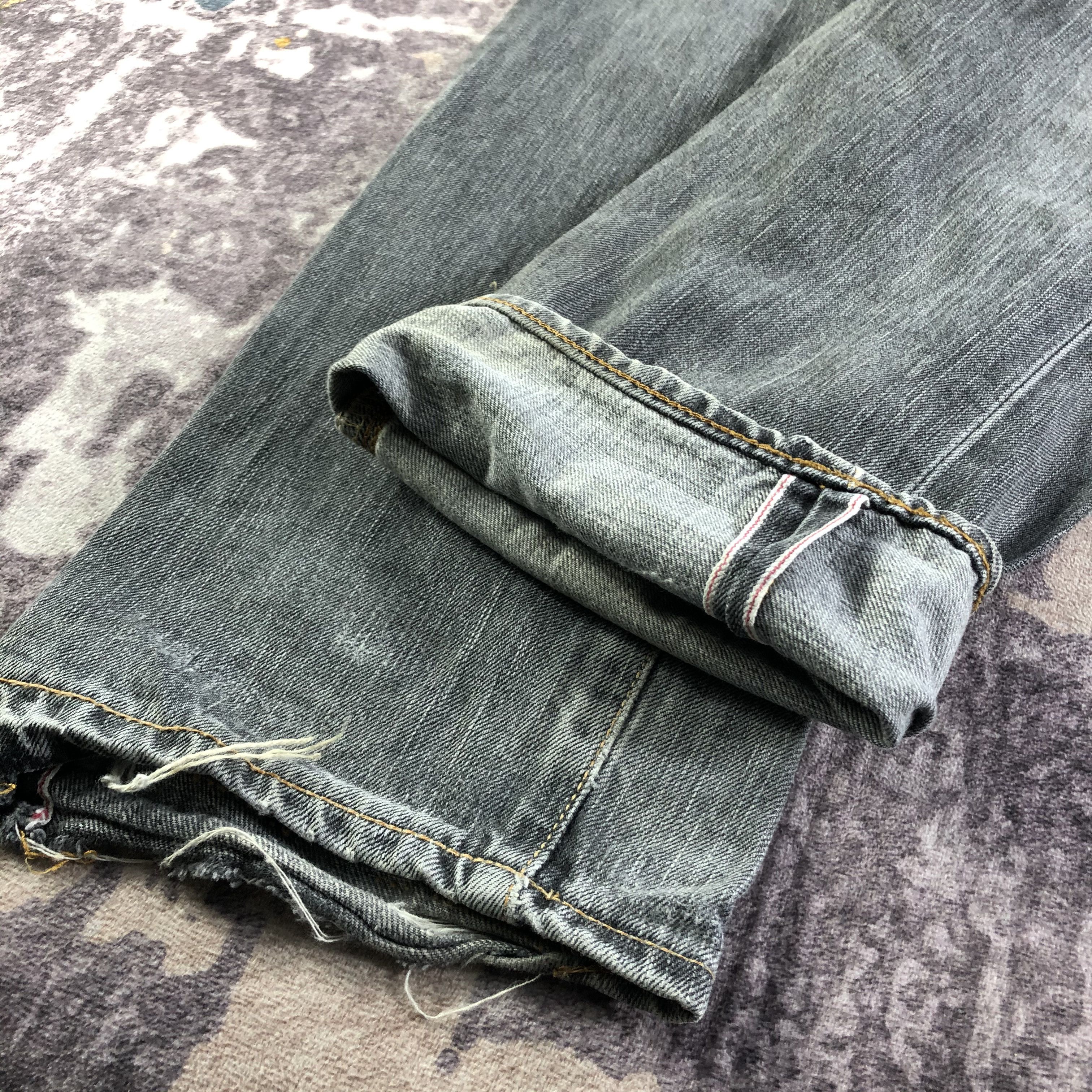 Edwin Vintage Edwin 505 Selvedge Jeans-JM3529 Size US 31 - 7 Thumbnail