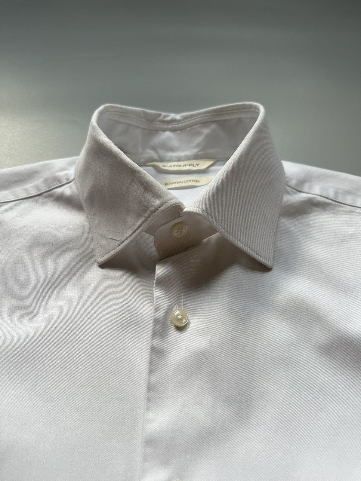 Suitsupply Suitsupply Shirt Egyptian Formal Slim Fit Size 40 15 3/4 Size US M / EU 48-50 / 2 - 5 Thumbnail