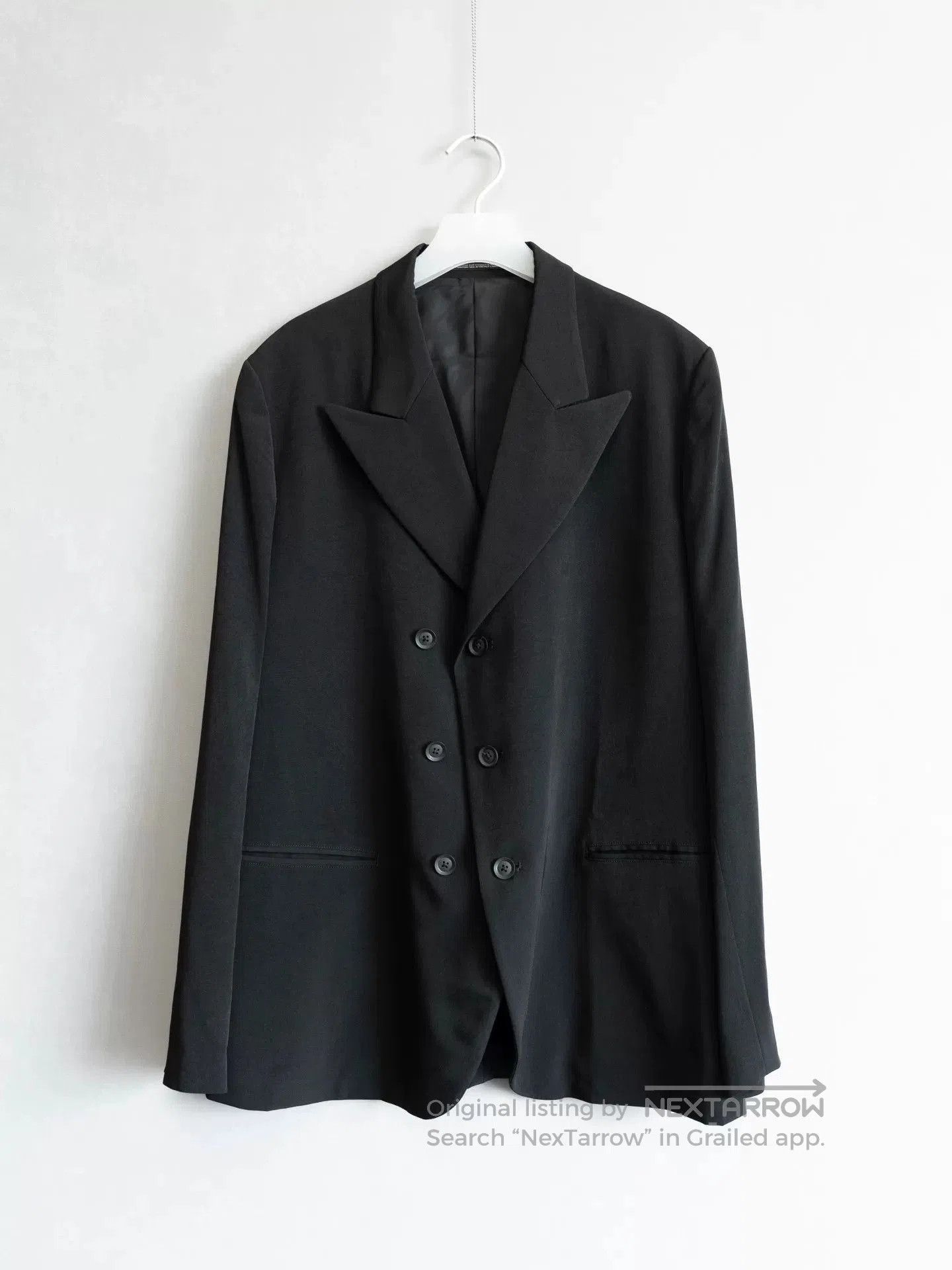 Yohji Yamamoto Yohji Yamamoto 24SS Double-Breasted Coat. Size S / US 4 / IT 40 - 1 Thumbnail