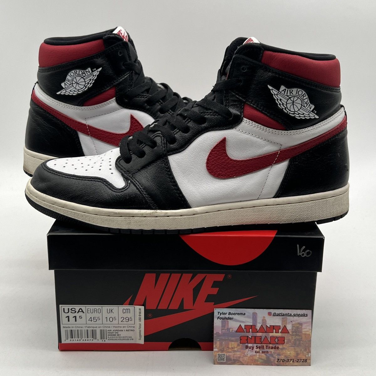 Air Jordan 1 high gym red