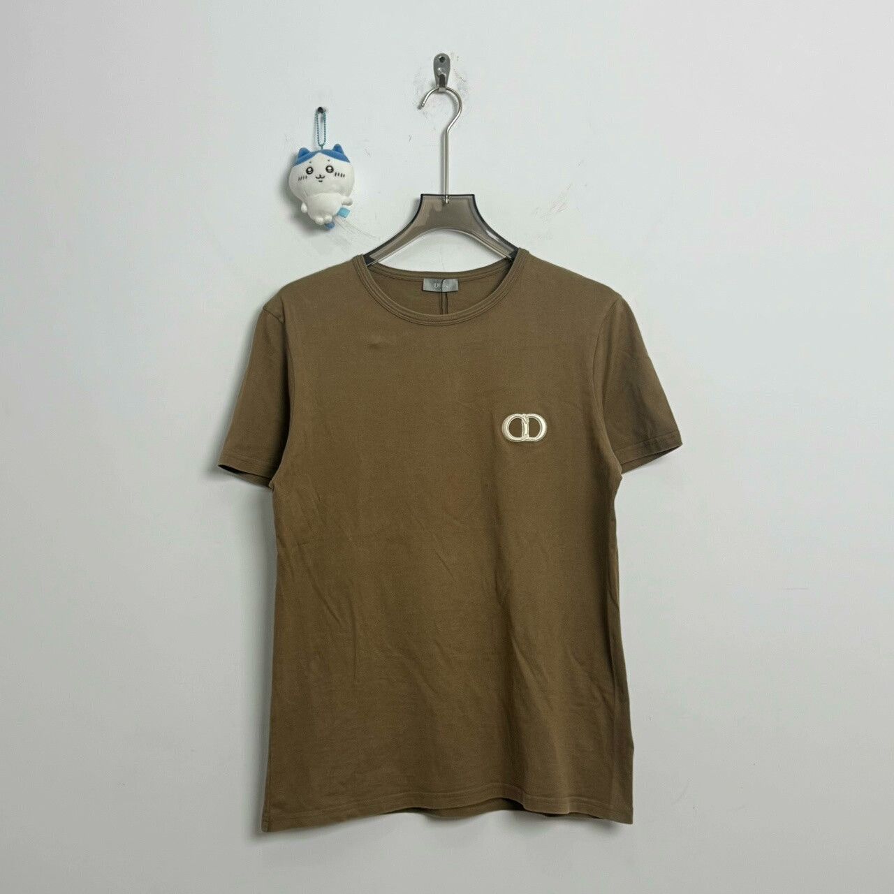Dior Dior CD Logo Embroidered T-Shirt Size S / US 4 / IT 40 - 1 Thumbnail