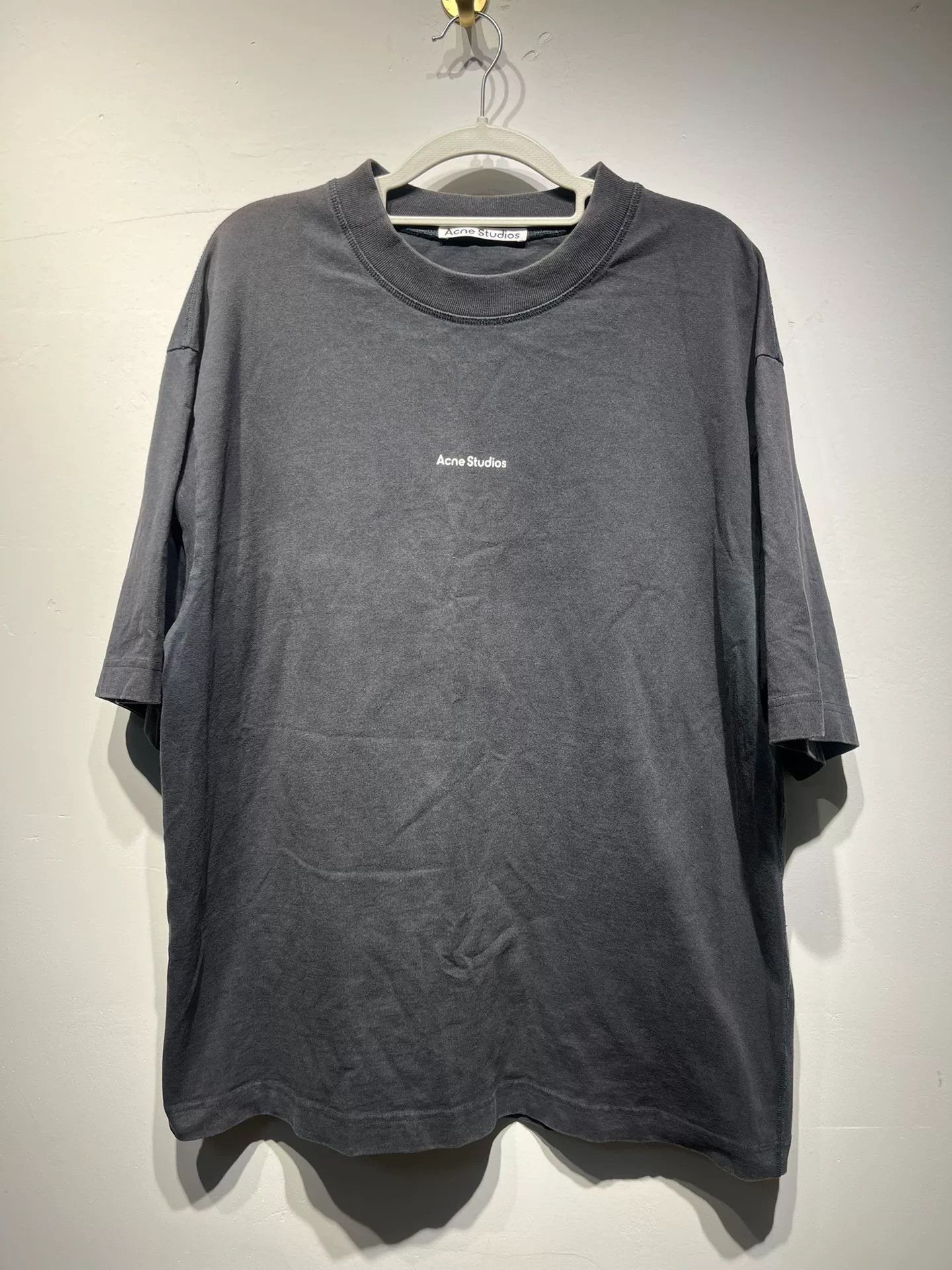 Acne Studios Acne Studios Casual Cotton Black T-Shirt M Men Size US M / EU 48-50 / 2 - 1 Thumbnail