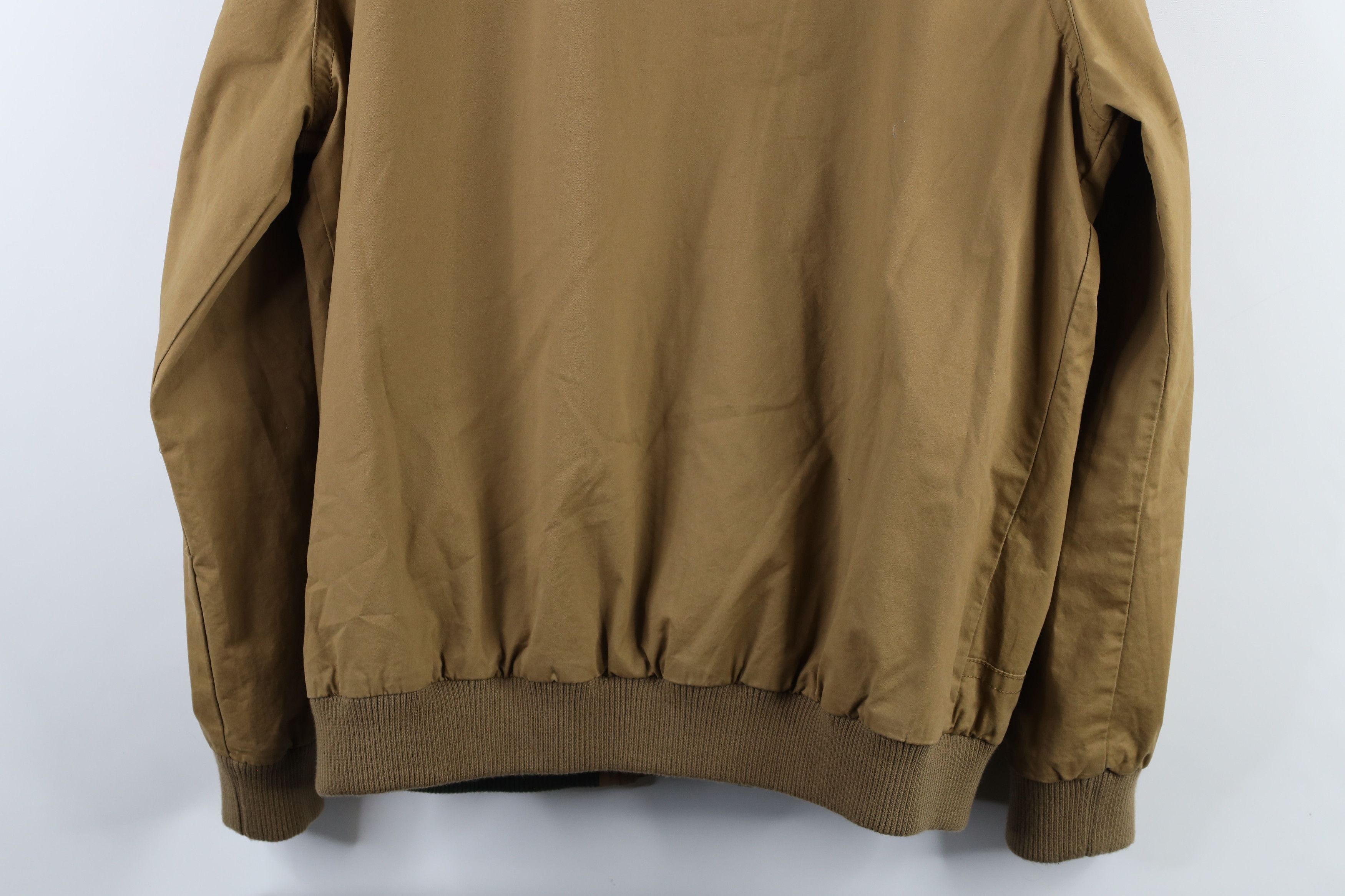 Vintage Orton Brothers Distressed Lined Full Zip Bomber Jacket Brown Size US M / EU 48-50 / 2 - 16 Thumbnail