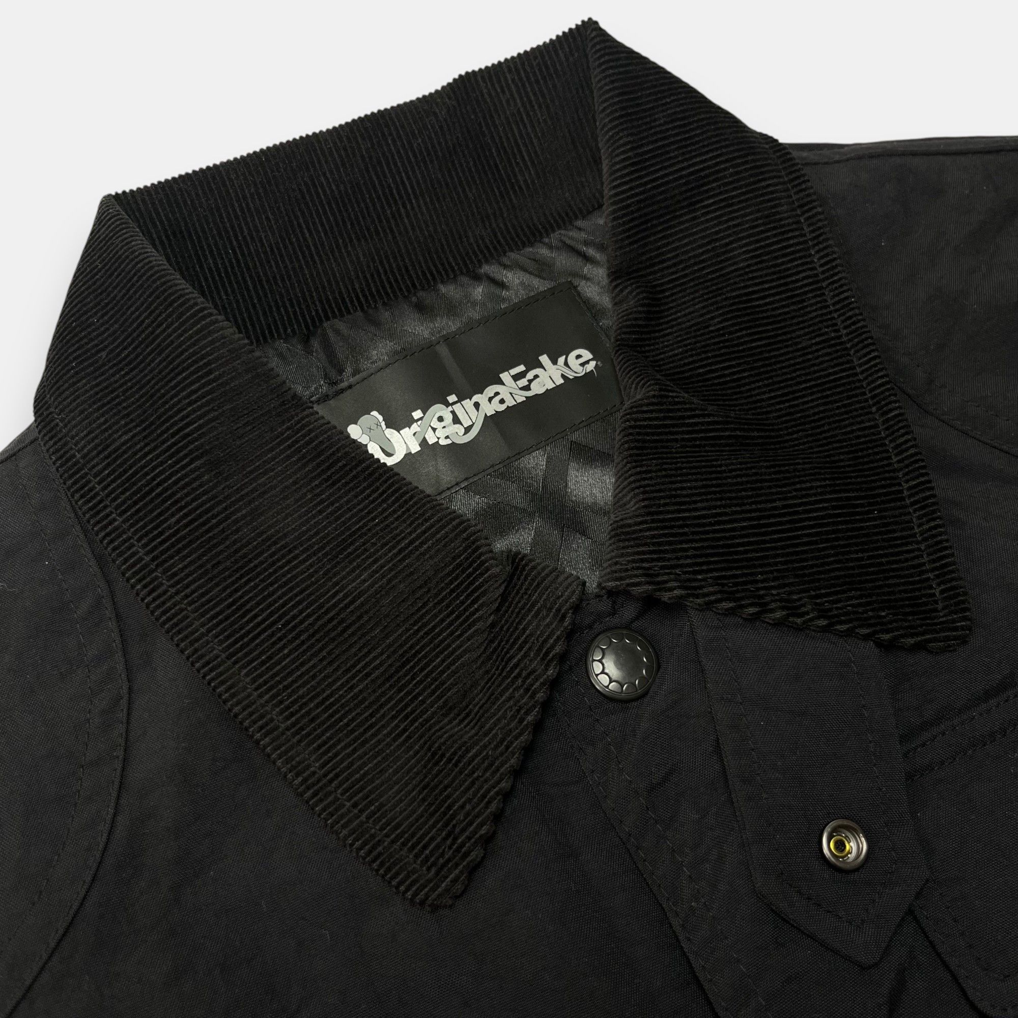 Original Fake OriginalFake Black Jacket with Corduroy Collar Size US S / EU 44-46 / 1 - 2 Thumbnail